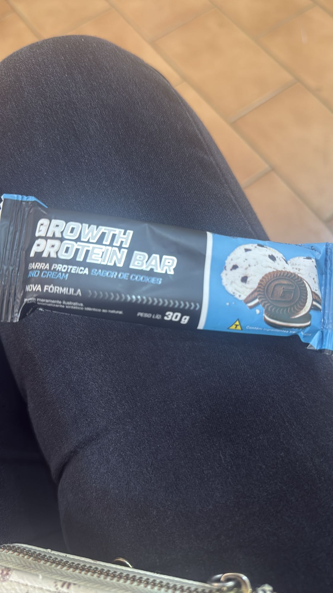 Barra de proteína cookies