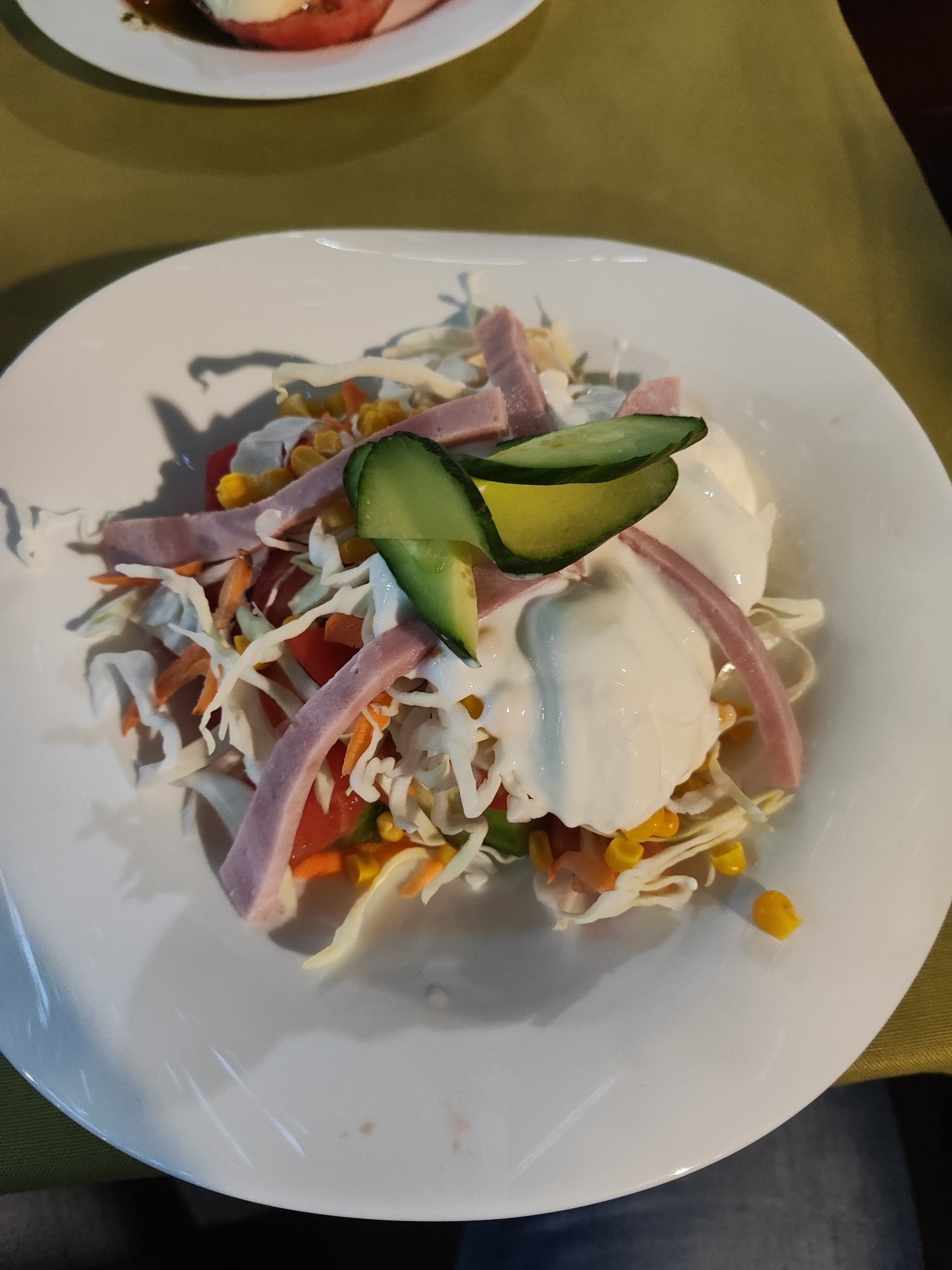 Ham Veggie Salad