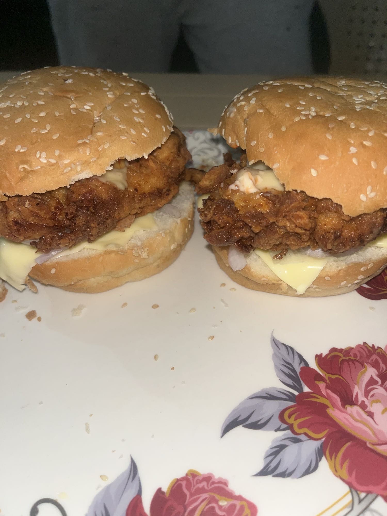 Fried Chicken Burgers