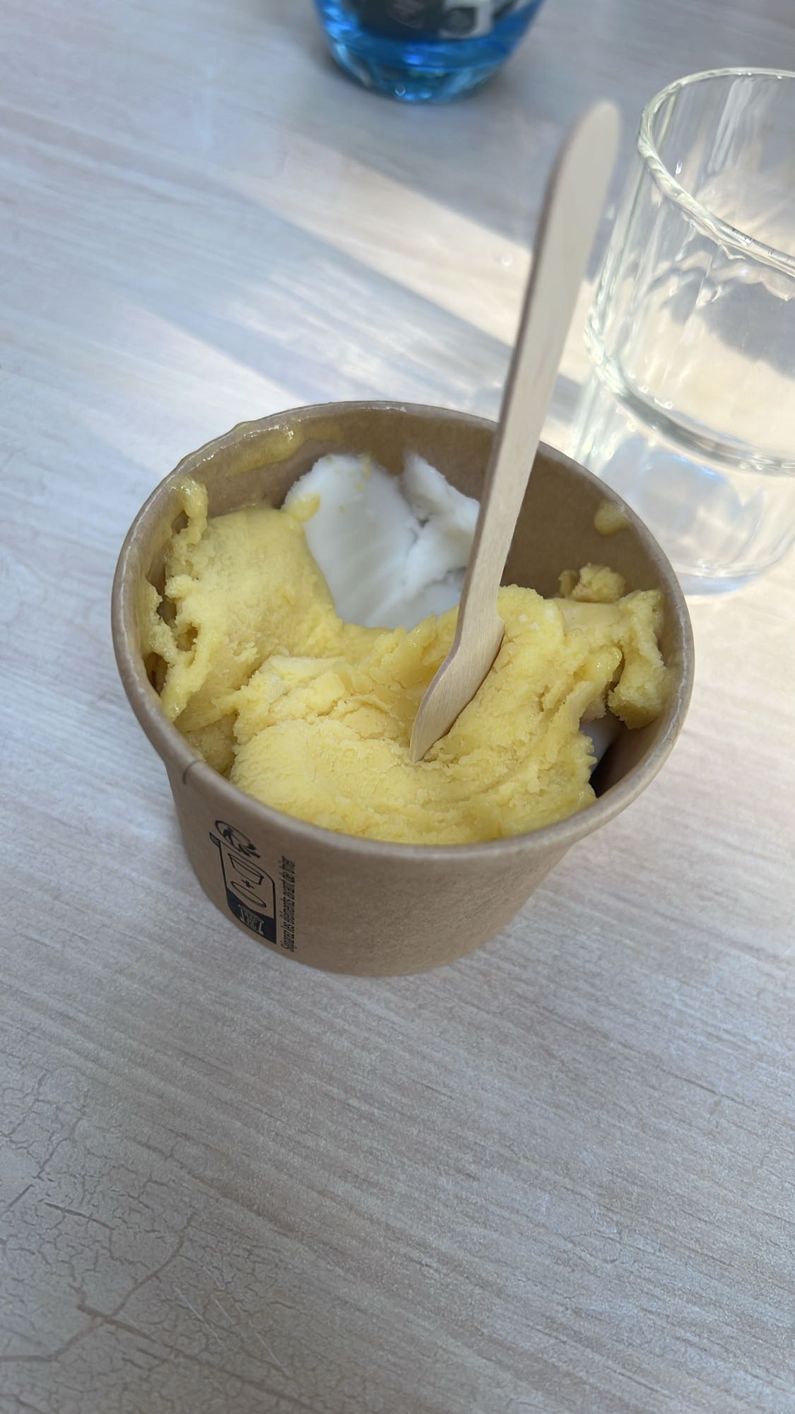 sorbetijs citroen en kokos