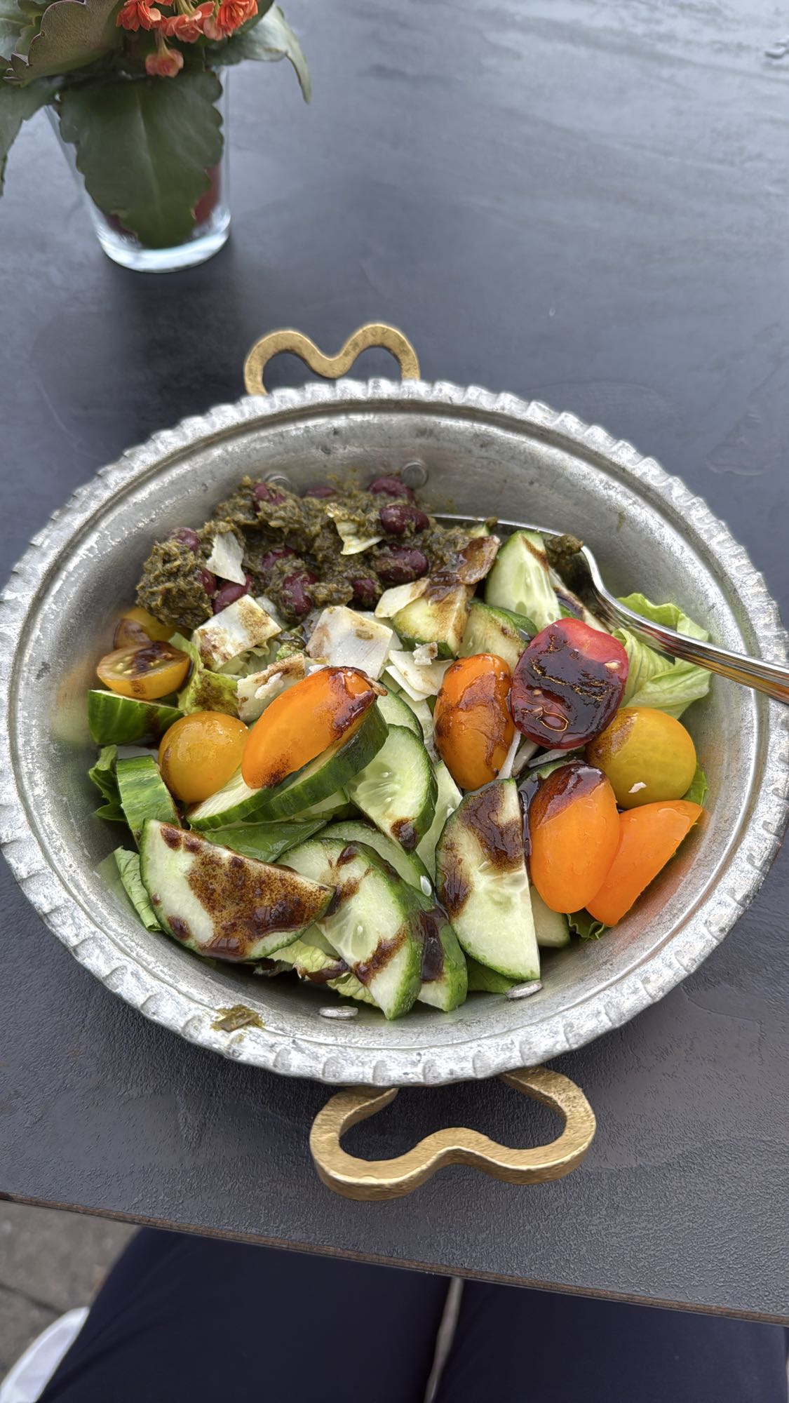 Kleurrijke groentesalade