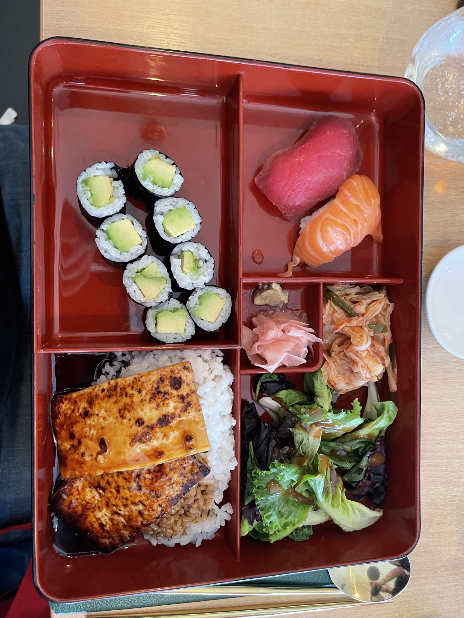 Salmon Bento Box