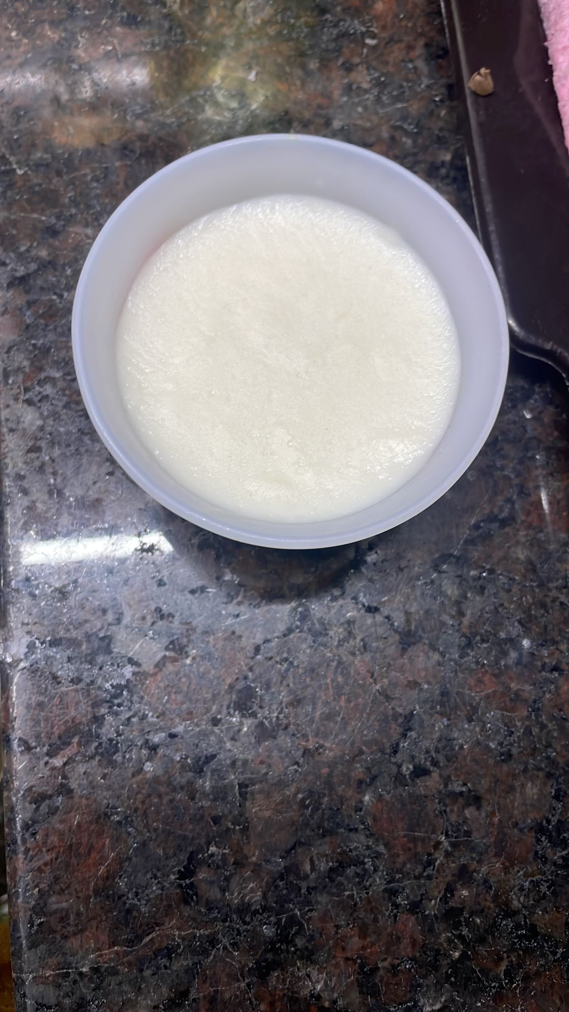 Bowl of milk