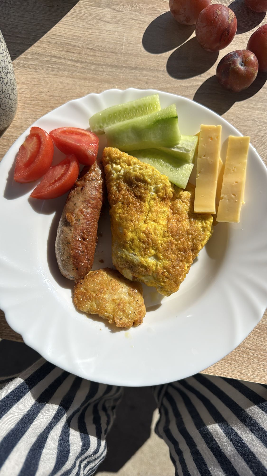 Сніданок з омлетом