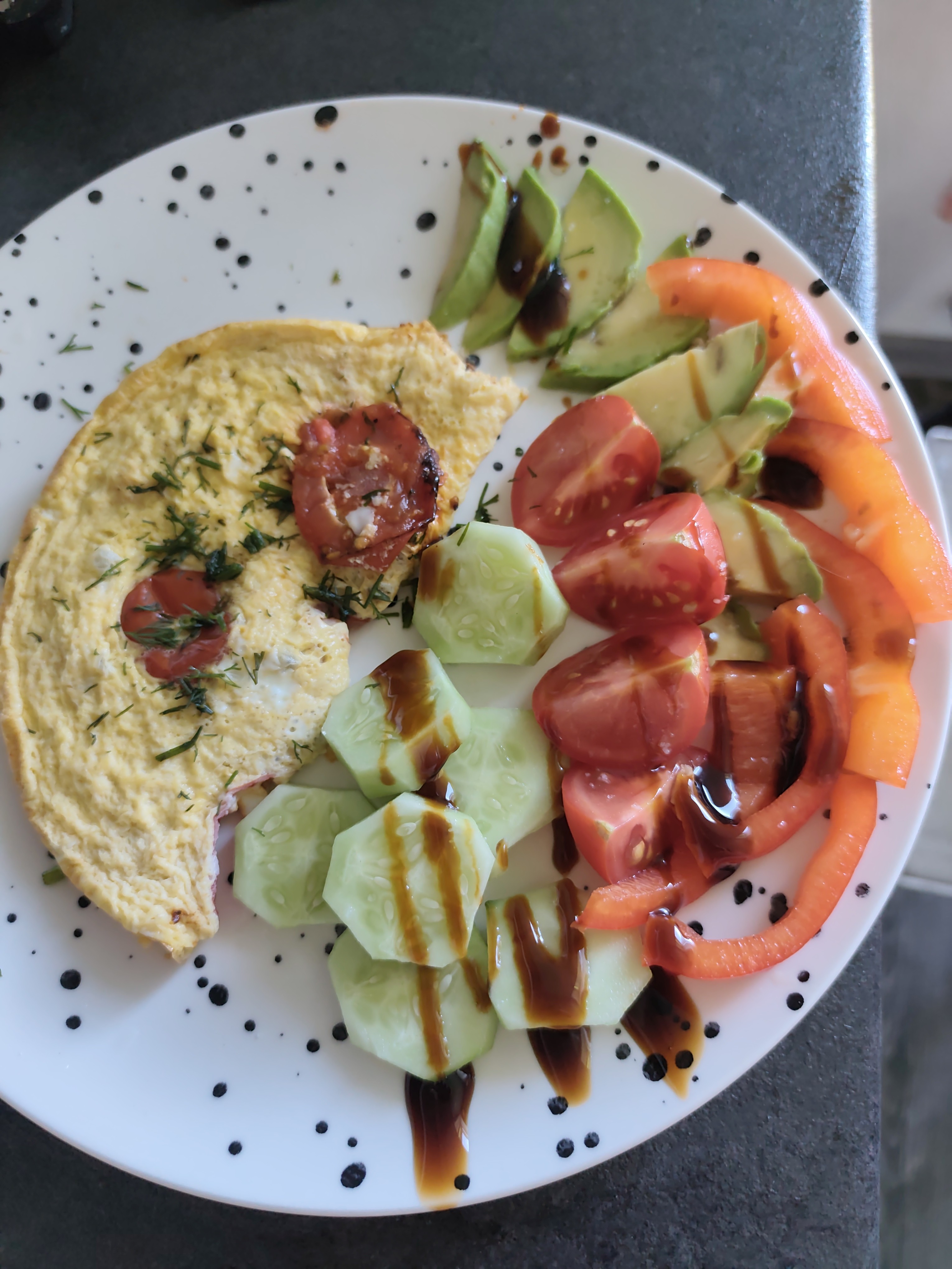 Omelette with Veggies