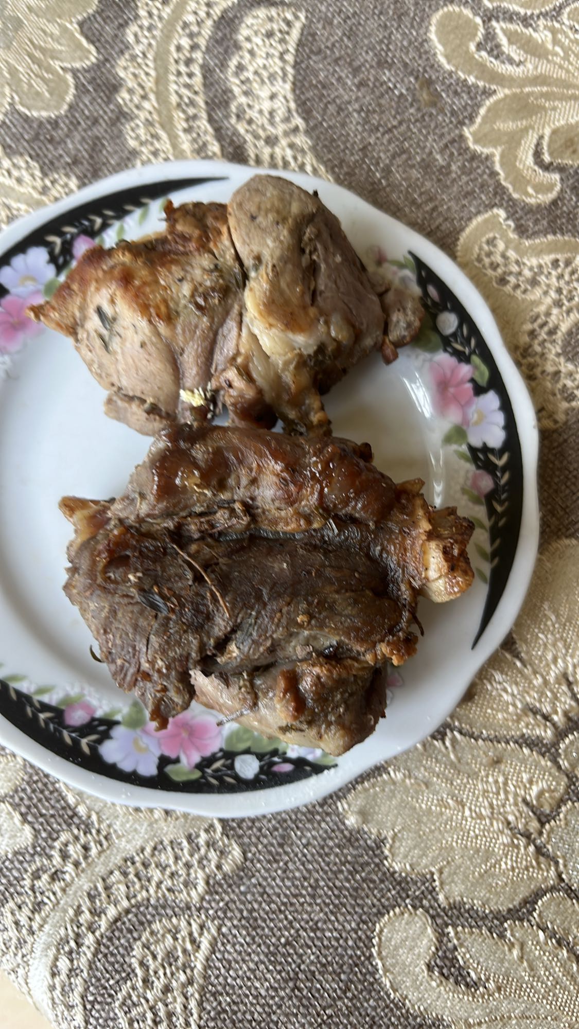 жареная баранина