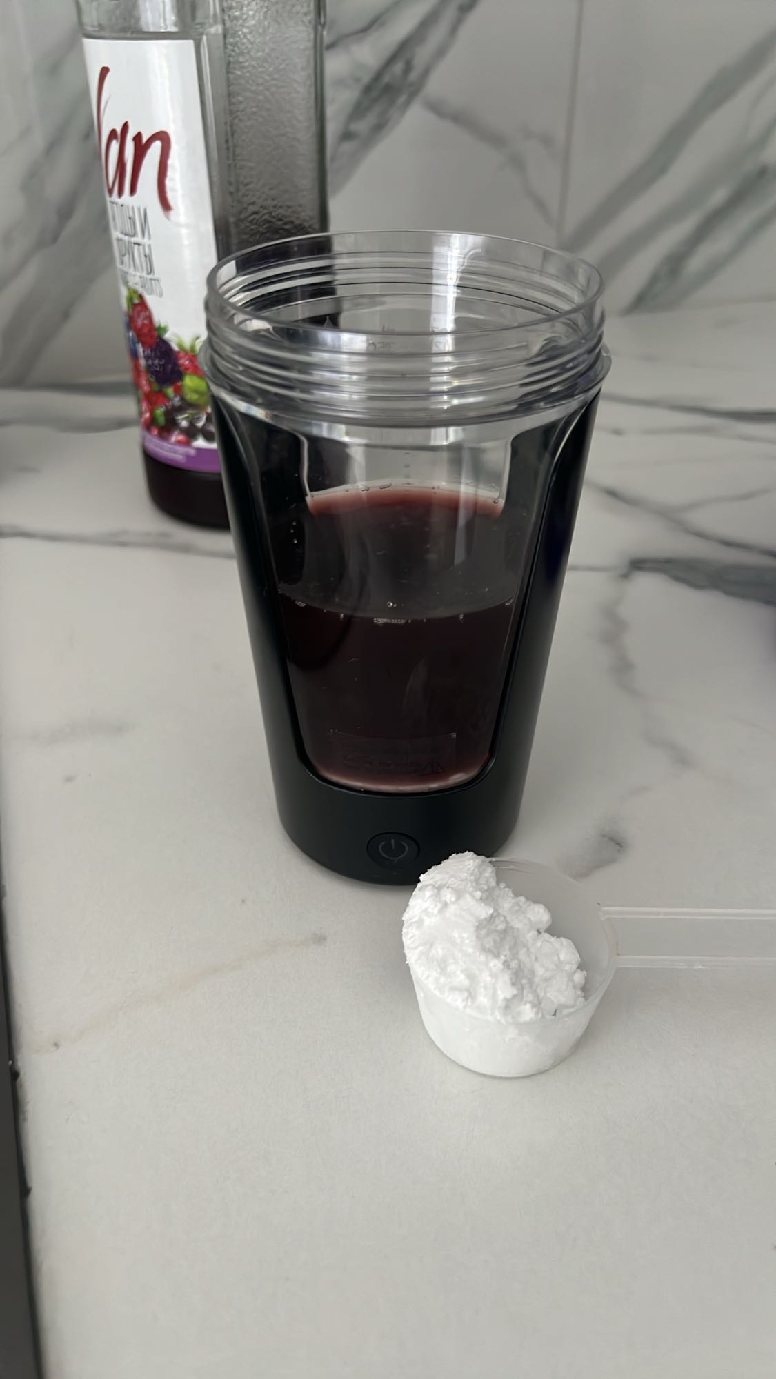 հյութ կրեատինով