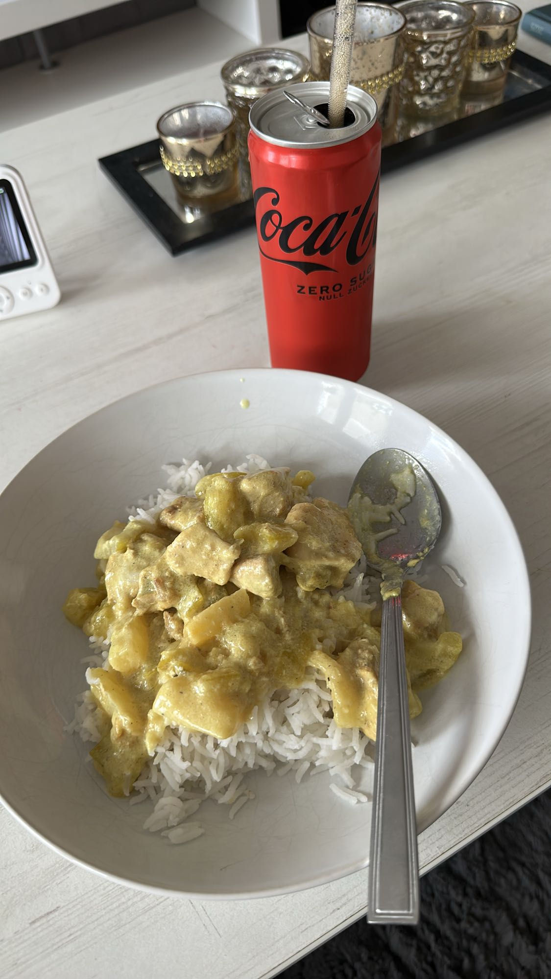 Kip kerrie met rijst