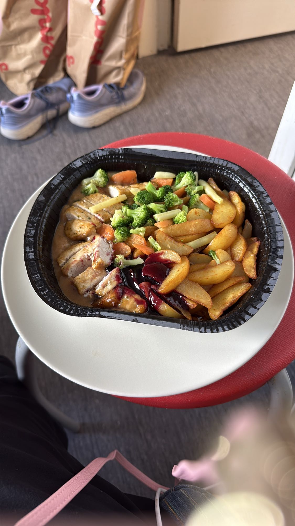 Kyckling med grönsaker