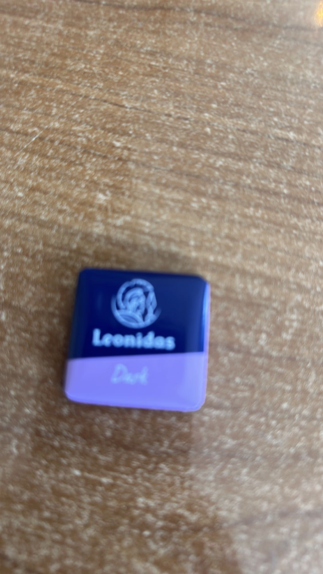 Leonidas Dark Chocolate Square