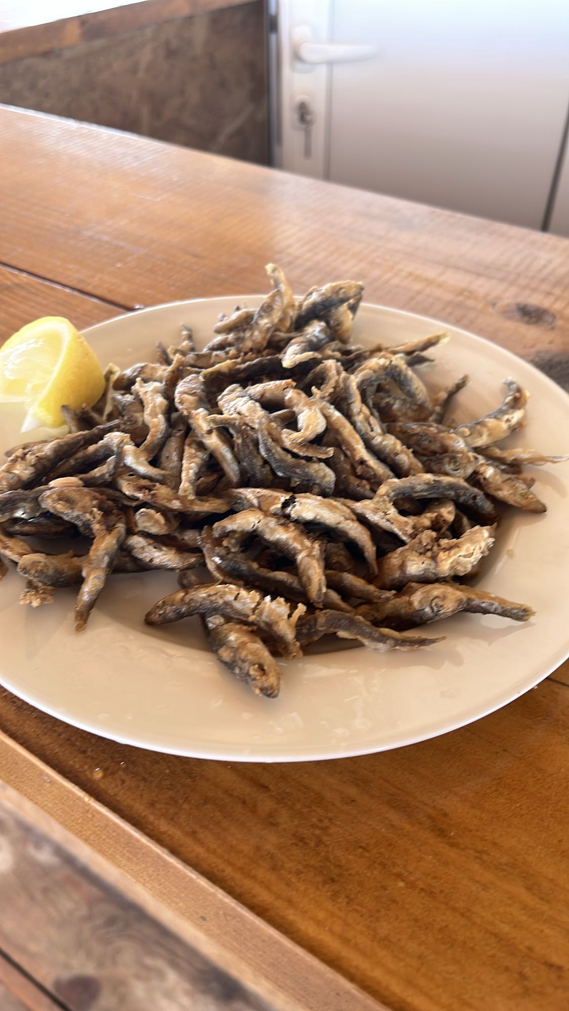 Пържена цаца с лимон