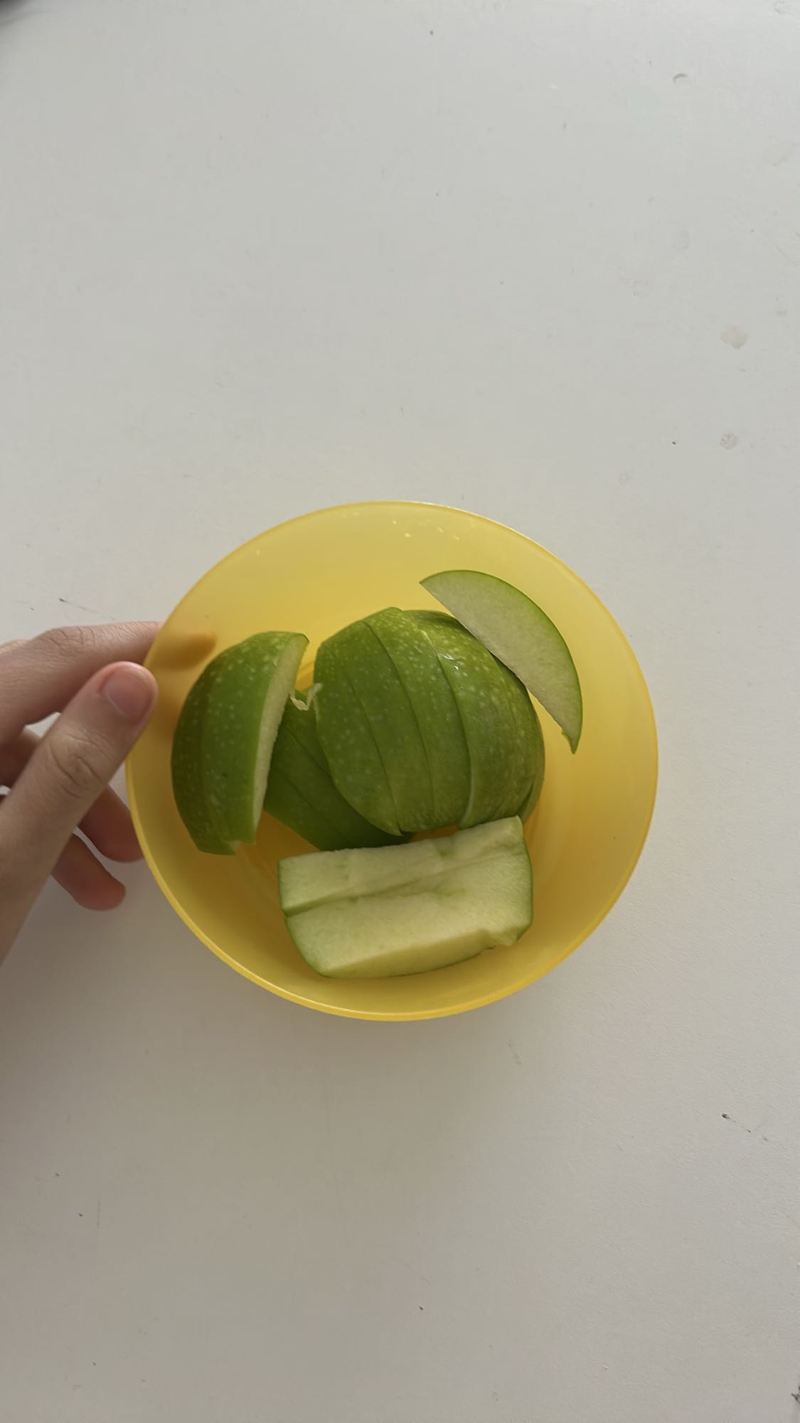 Yeşil Elma Dilimleri