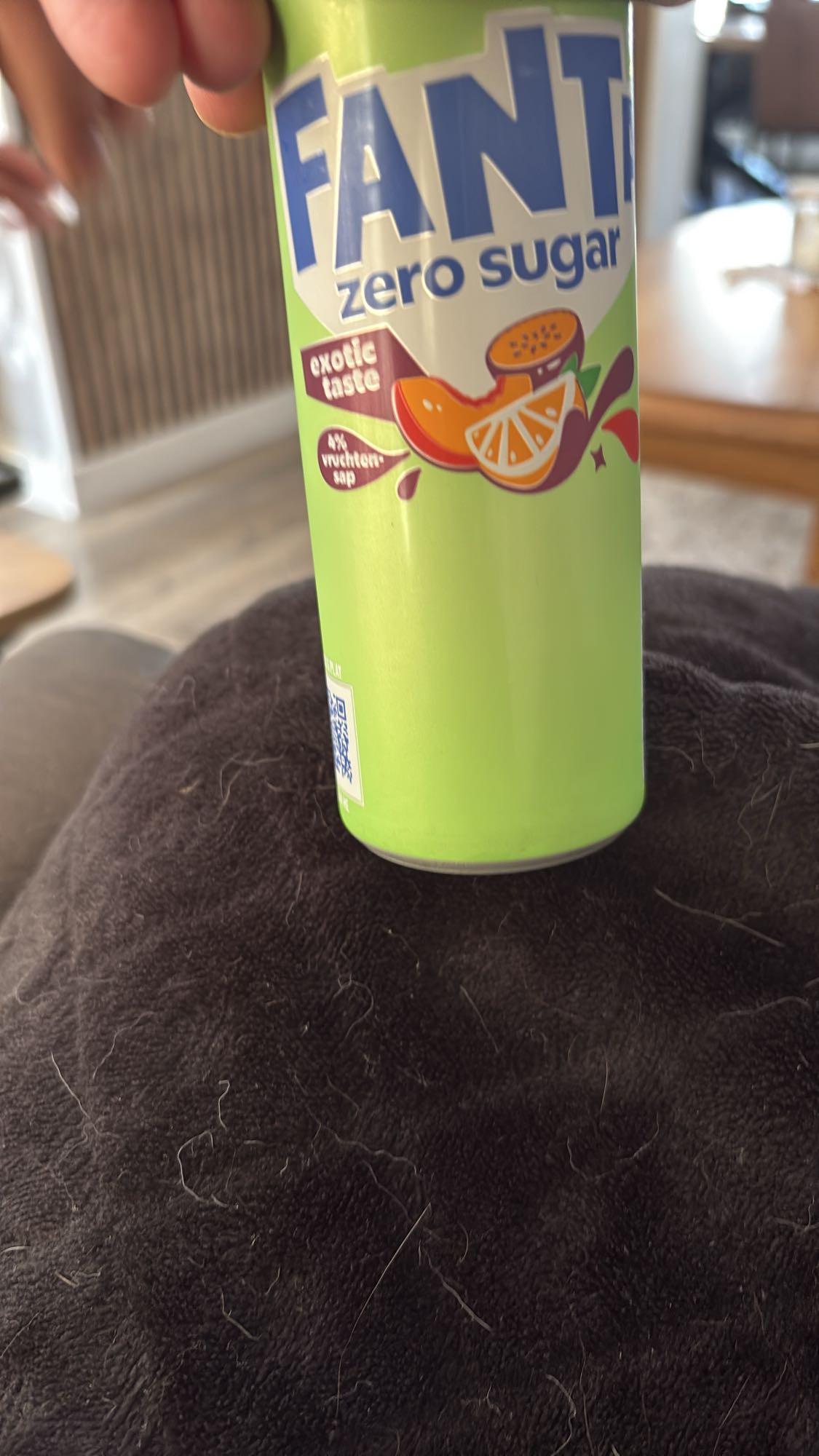 Fanta zero suiker blikje