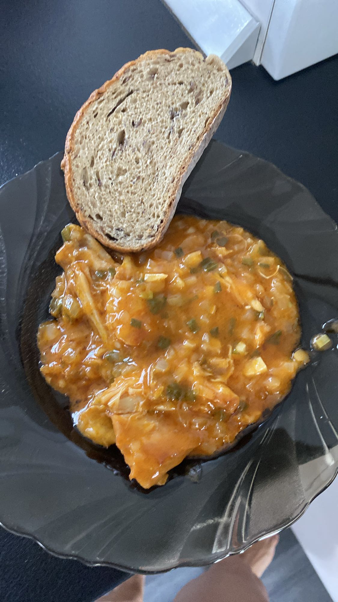 Tocană de varză cu pâine