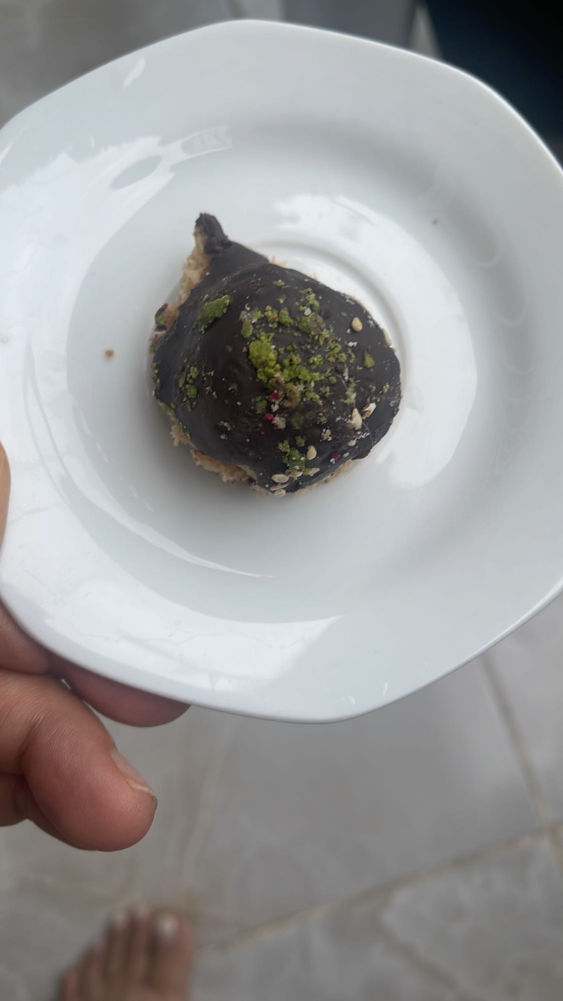 chocolade truffel gebakje