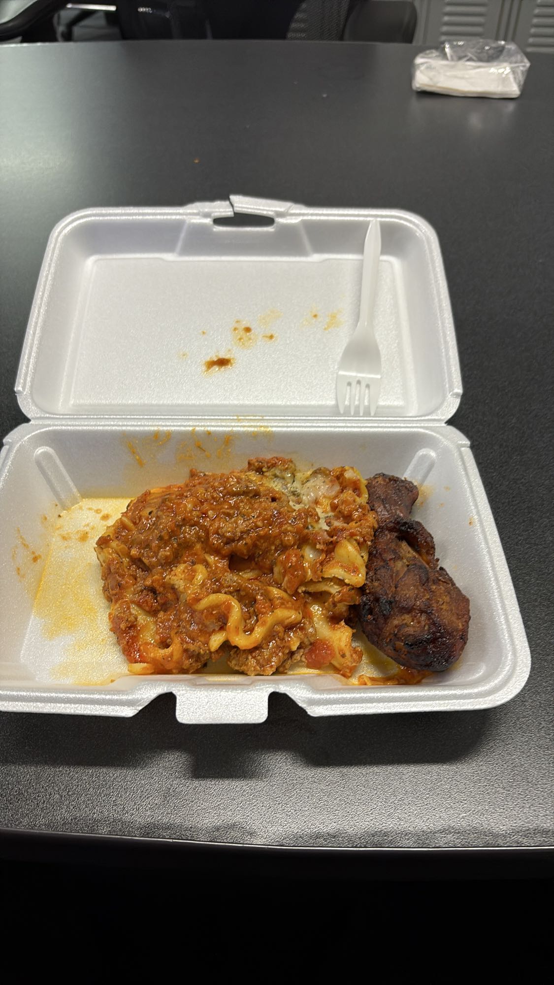 Lasagna with chicken