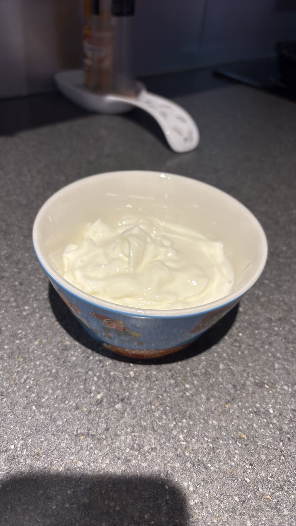 Bol de yaourt nature