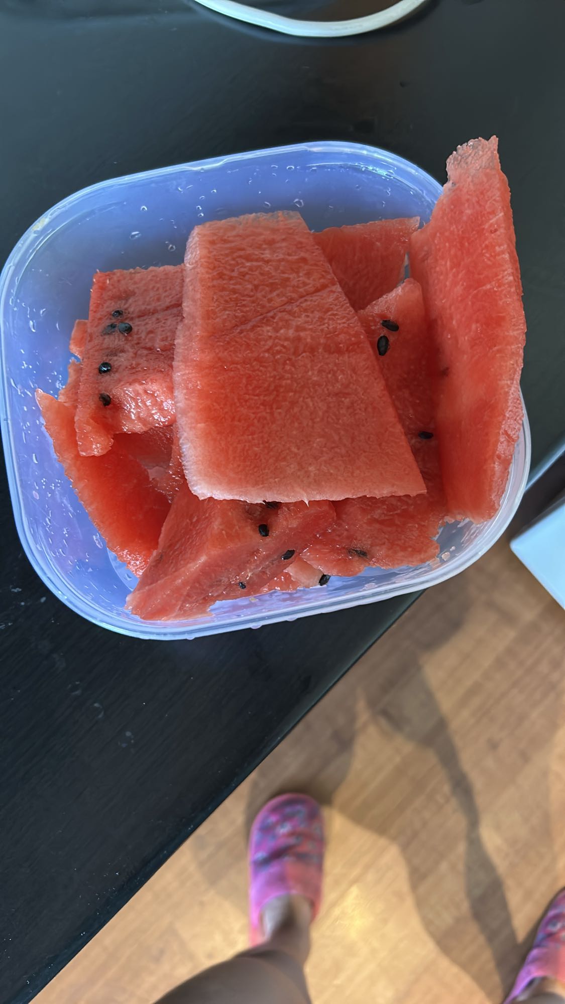 Felii de pepene roșu