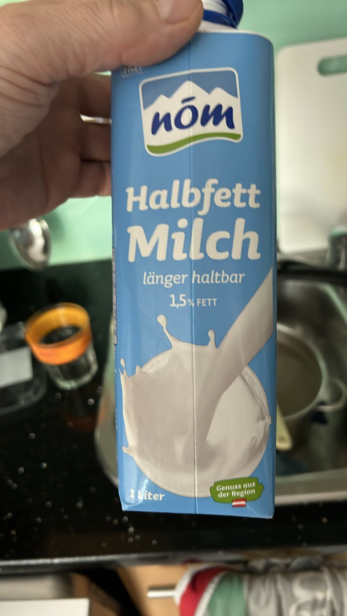 Mleko półtłuste 1,5%