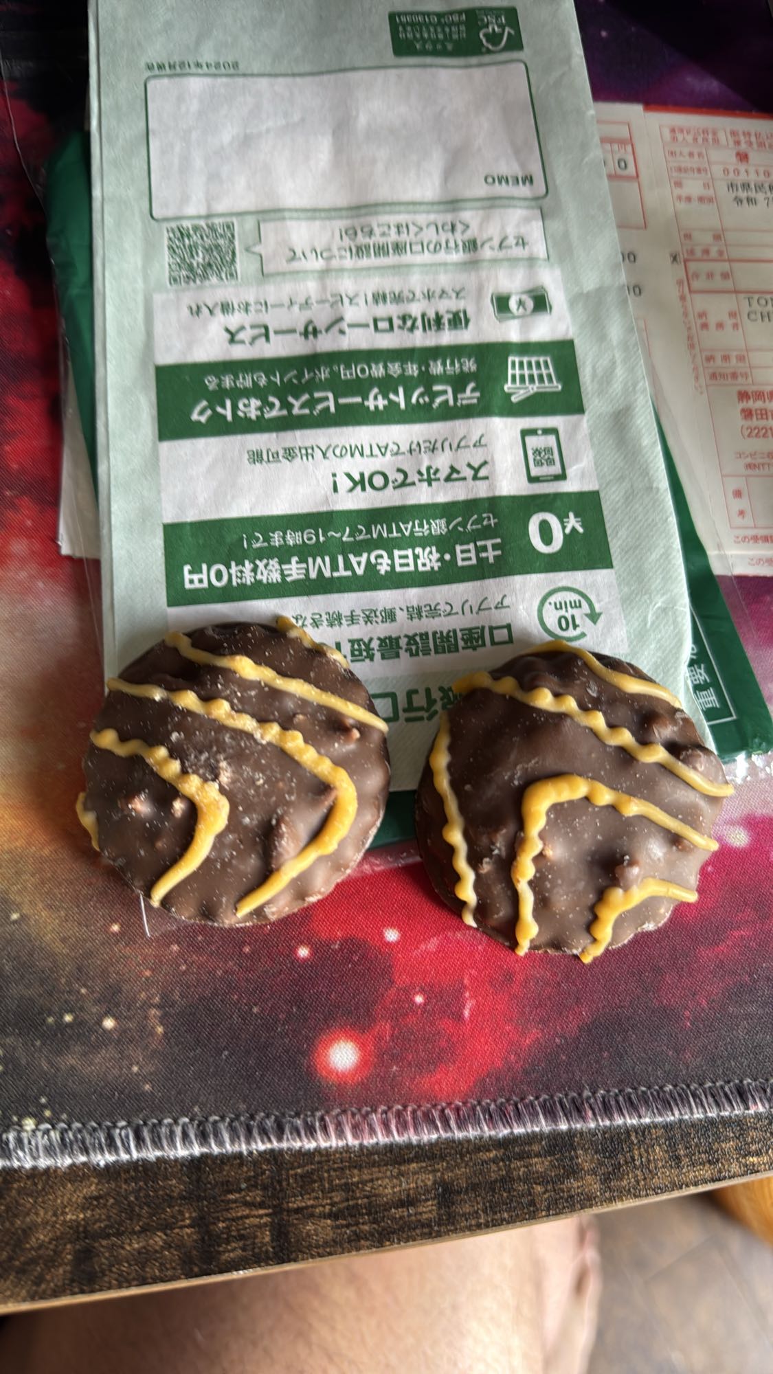 chocolate covered cookies