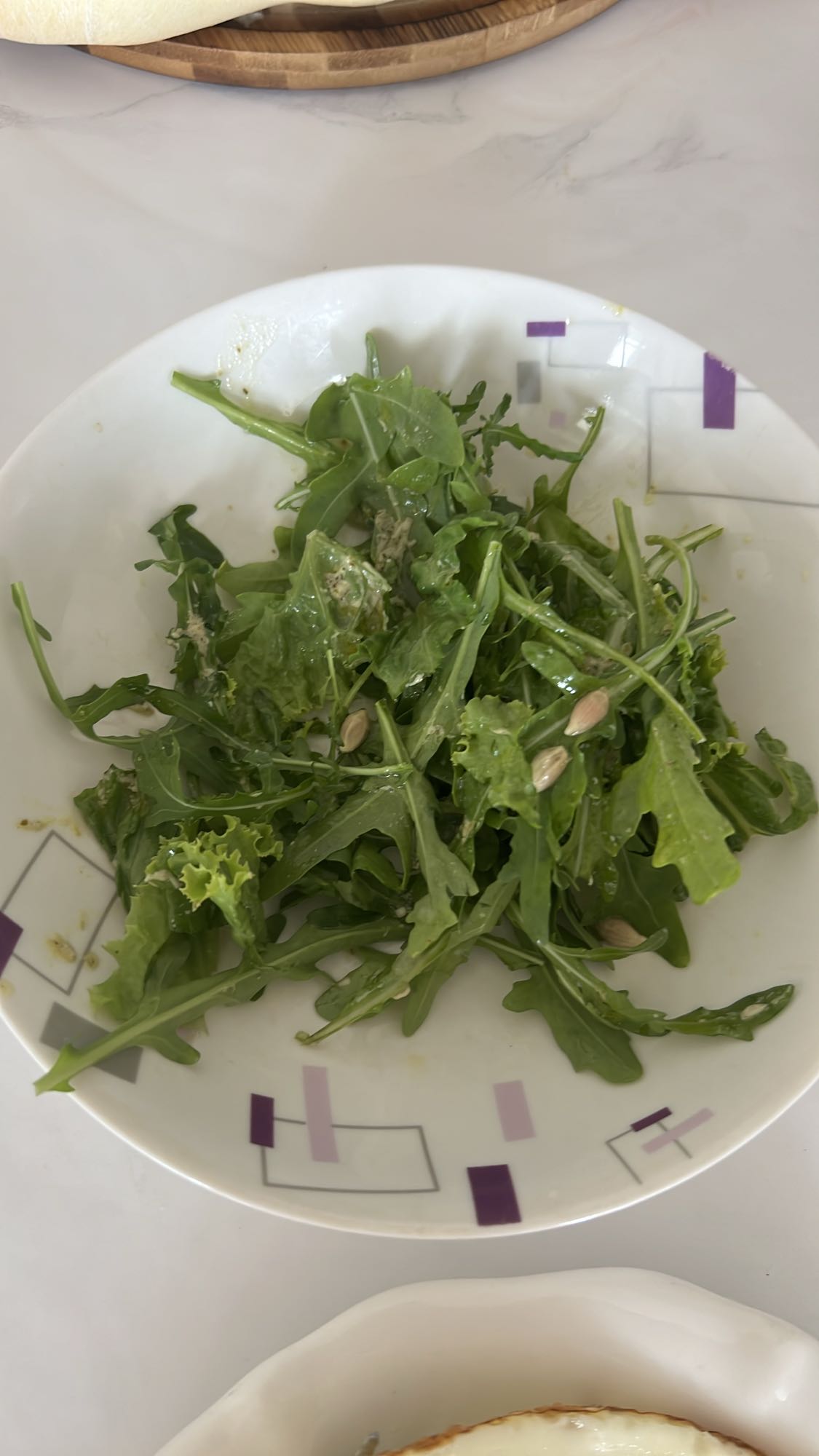салат с рукколой