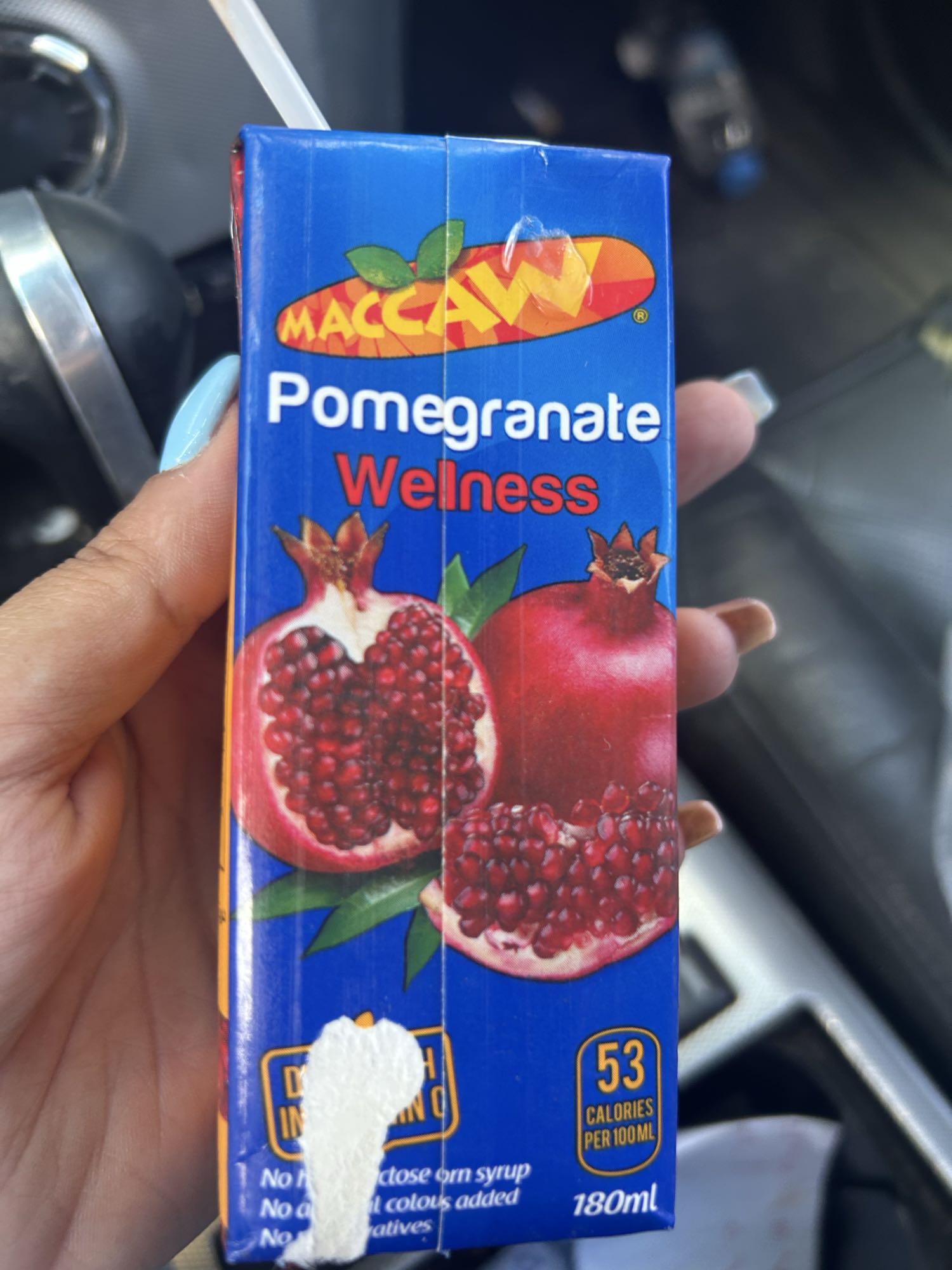 Pomegranate Juice Box
