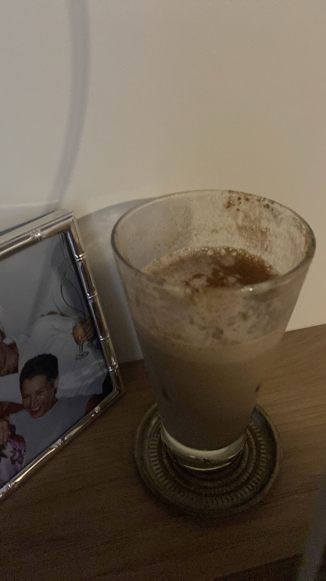 Café gelado com leite