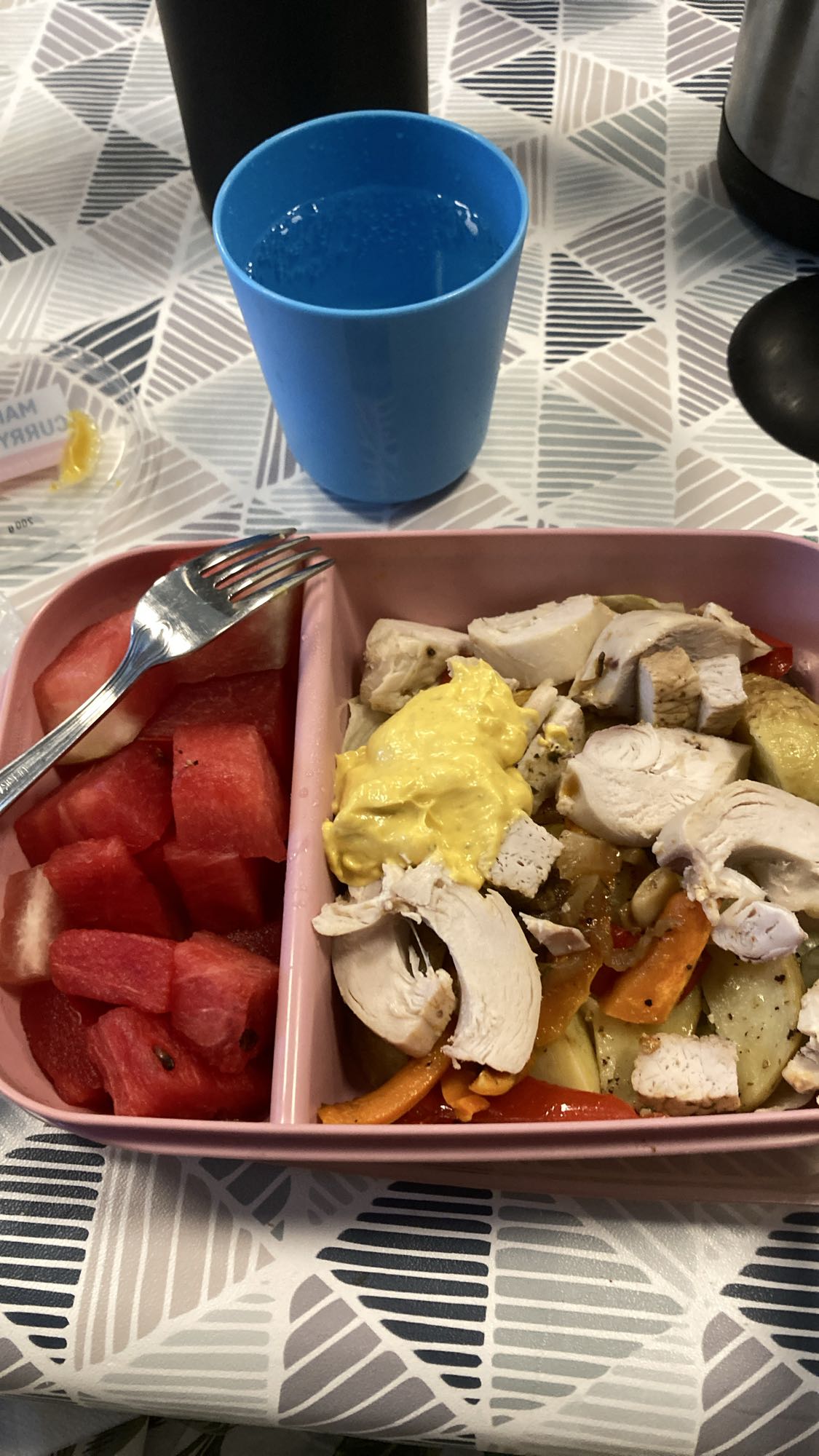 Kyckling med grönsaker