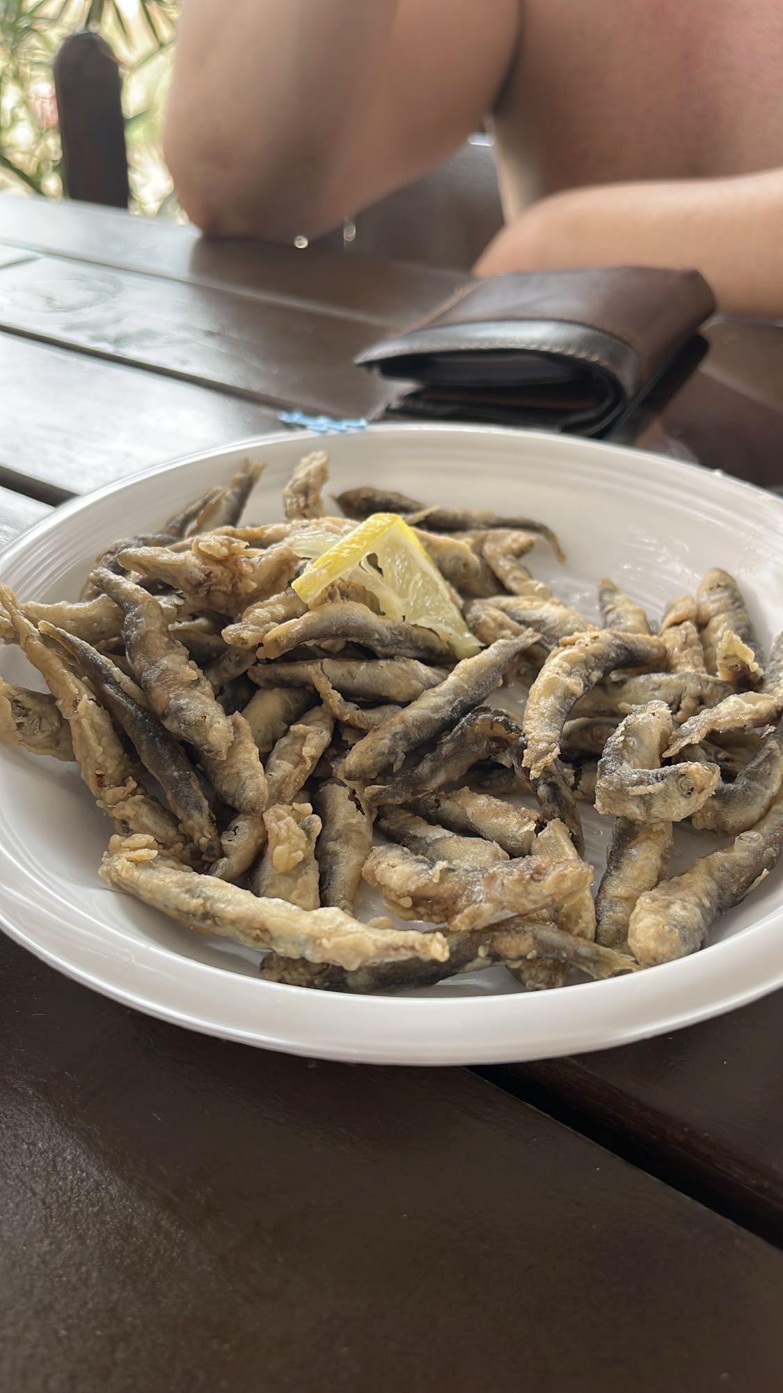 Пържена цаца с лимон