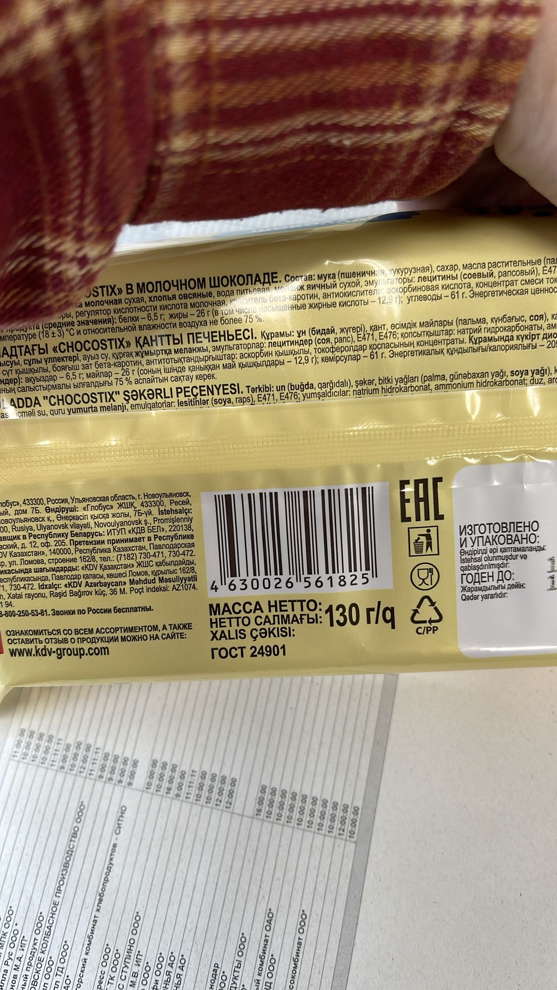 Chocostix в шоколаде