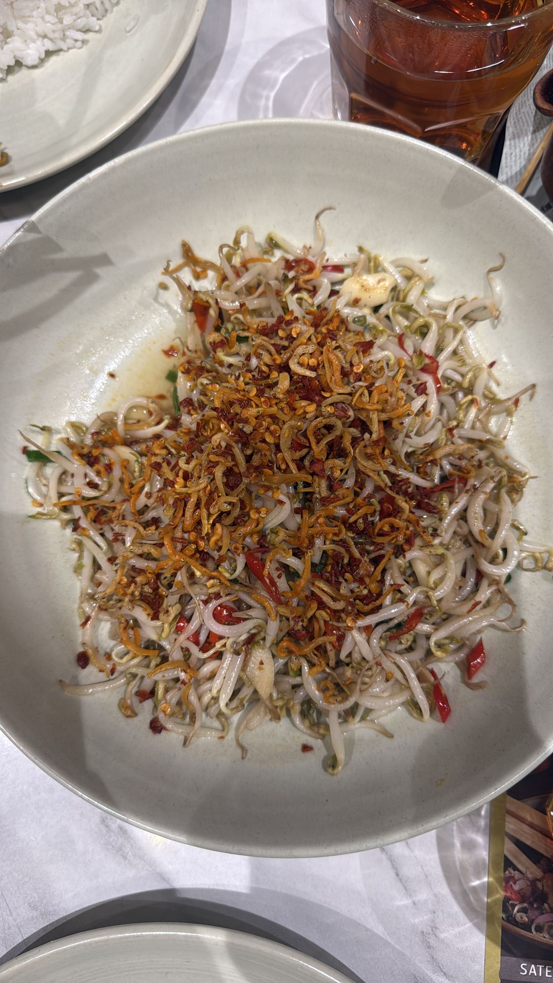 Spicy Bean Sprout Salad