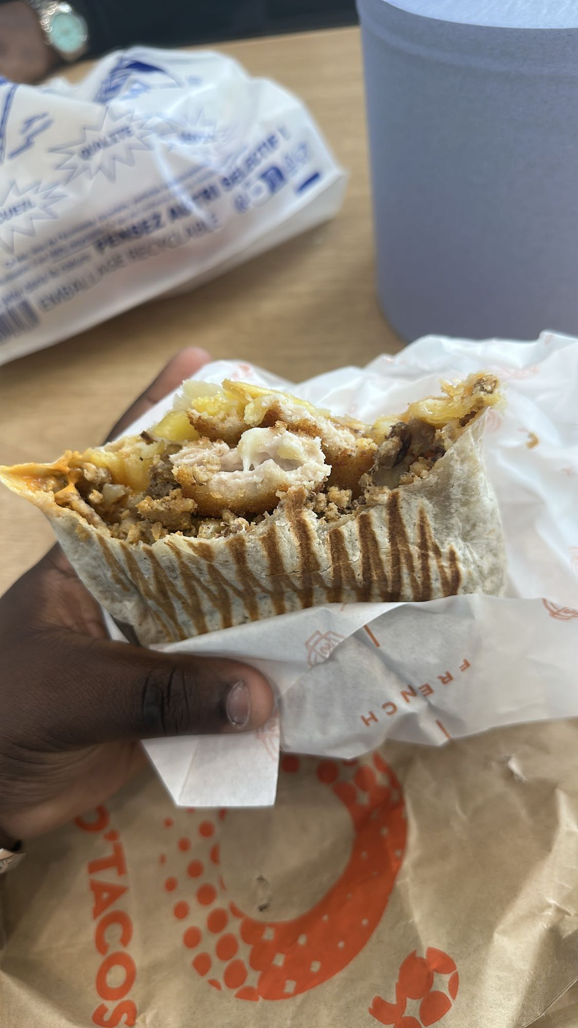 Tacos au cordon bleu