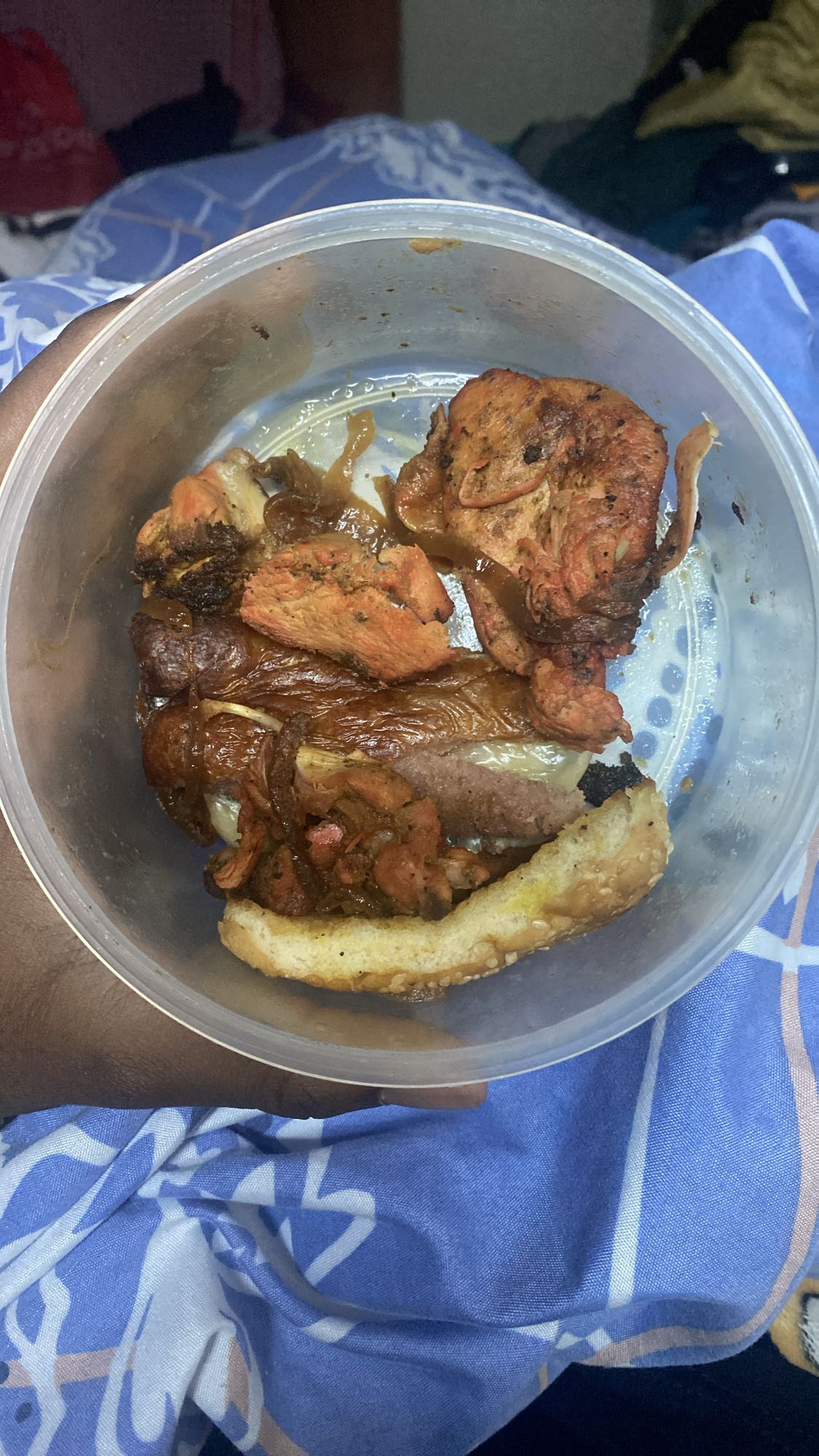 Mixed grilled meat bowl