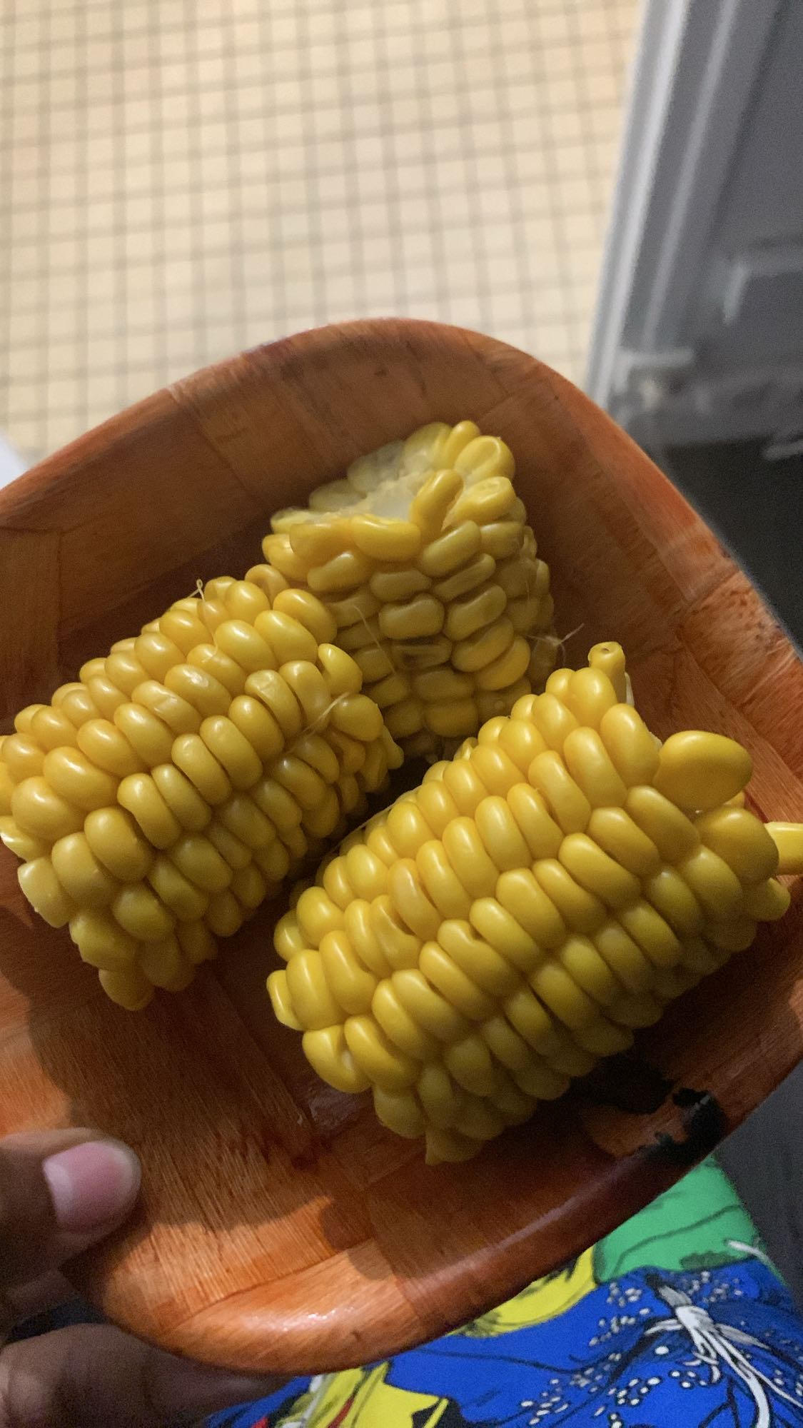 Épis de maïs bouillis