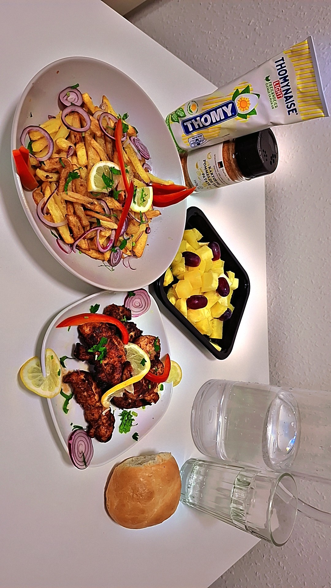 Grilled Chicken & Fries