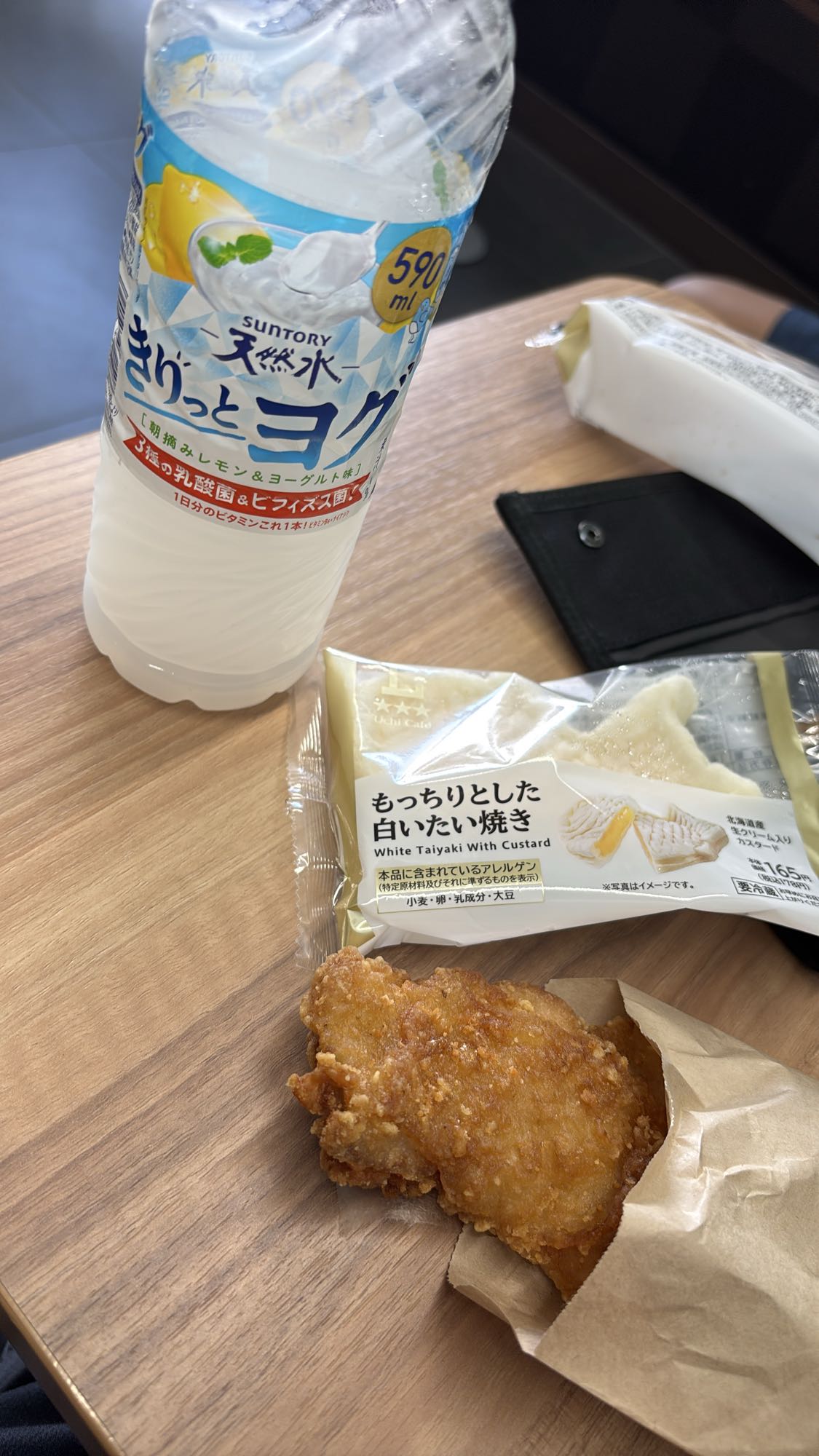 たい焼きと唐揚げセット