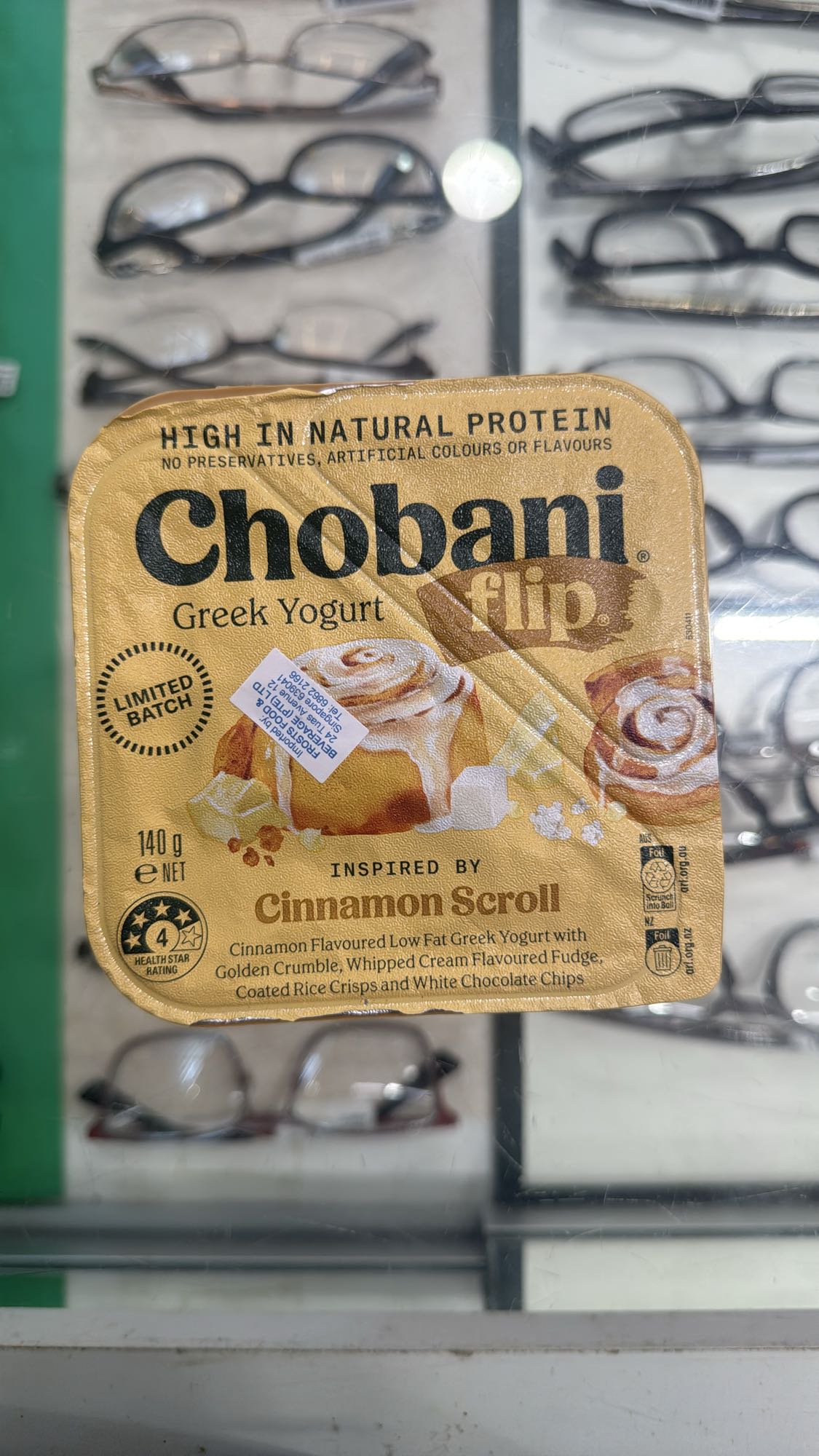 Chobani Flip Cinnamon Scroll