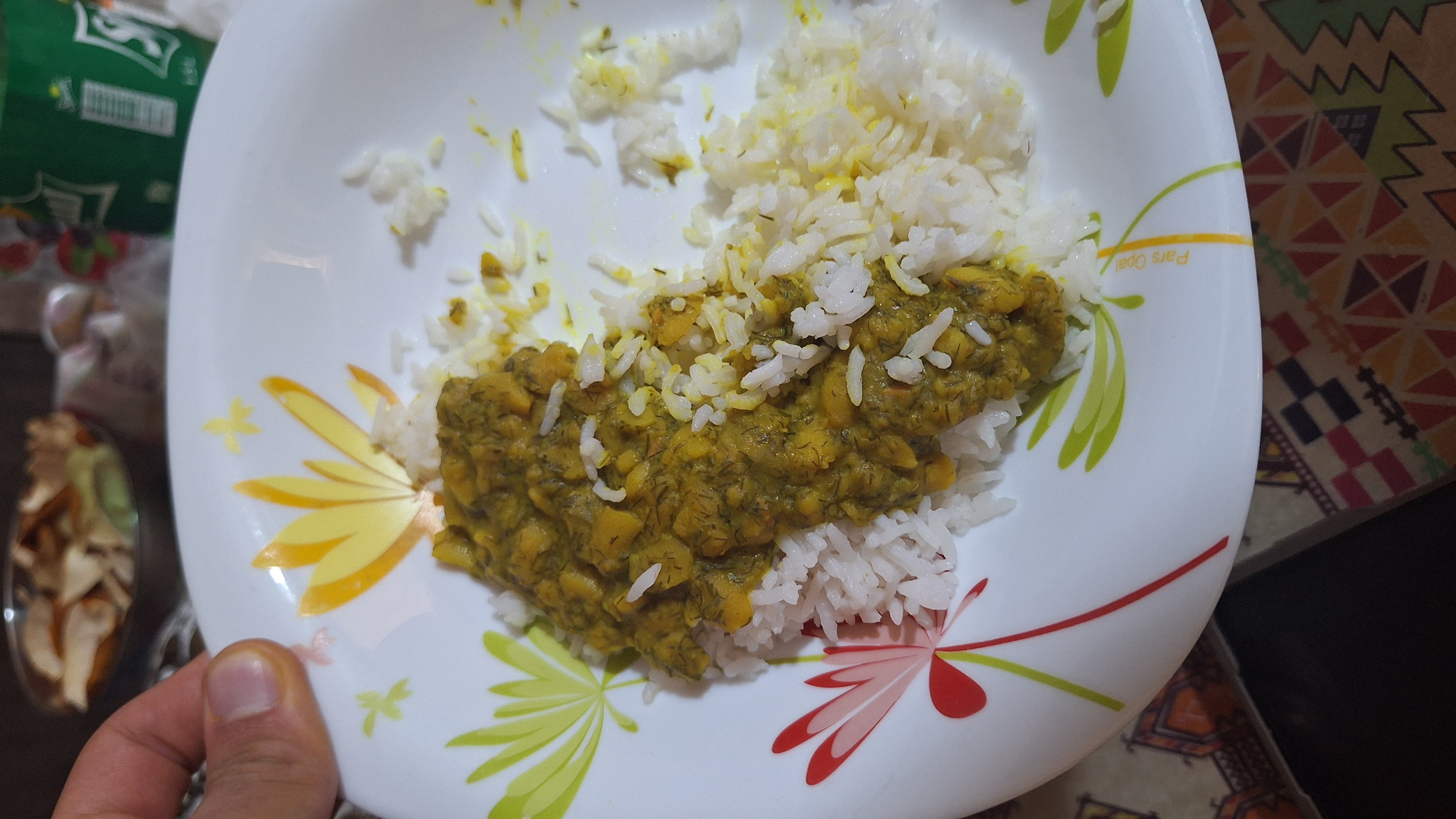 Rice with dal