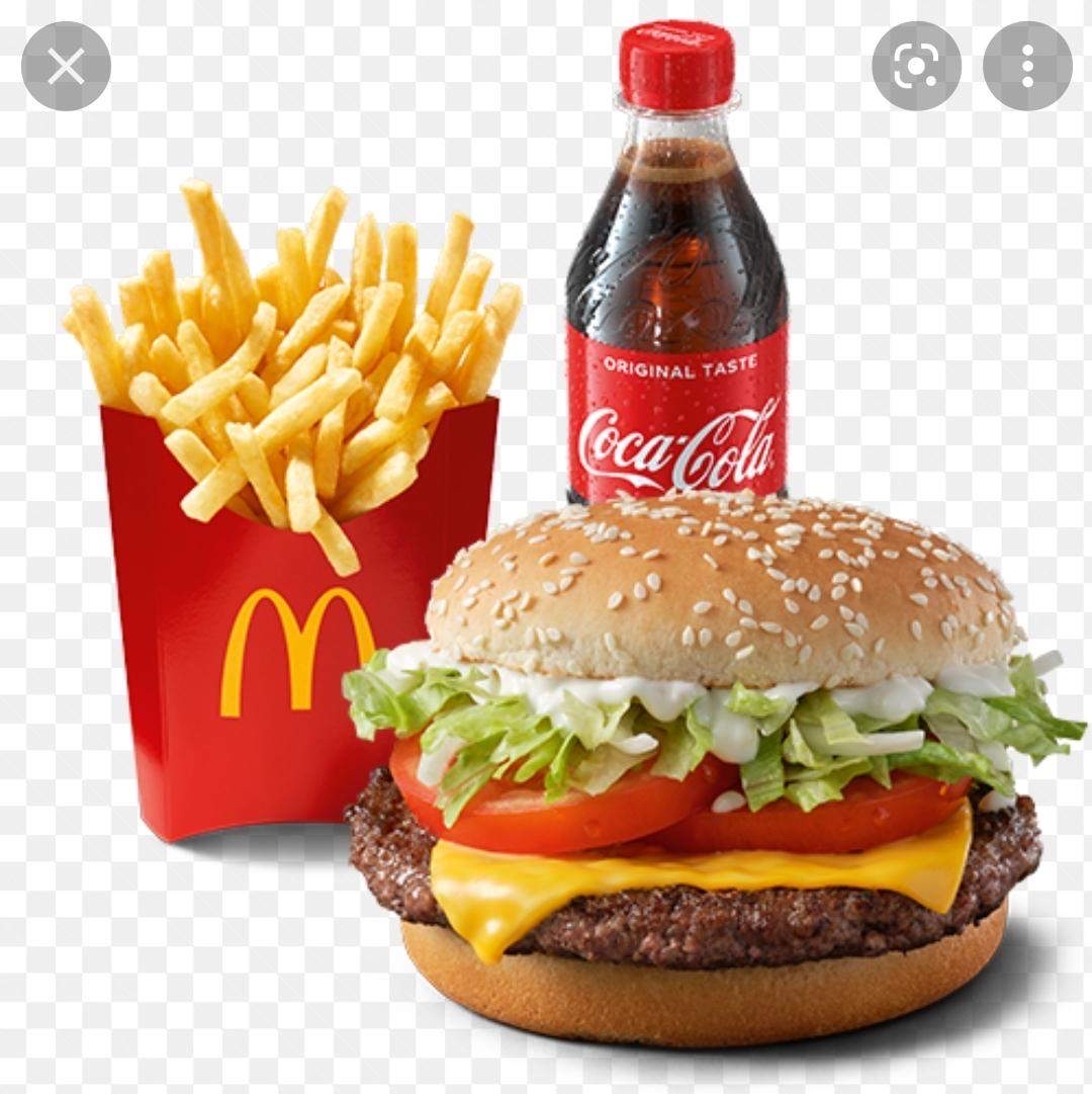 Burger, Fries & Cola