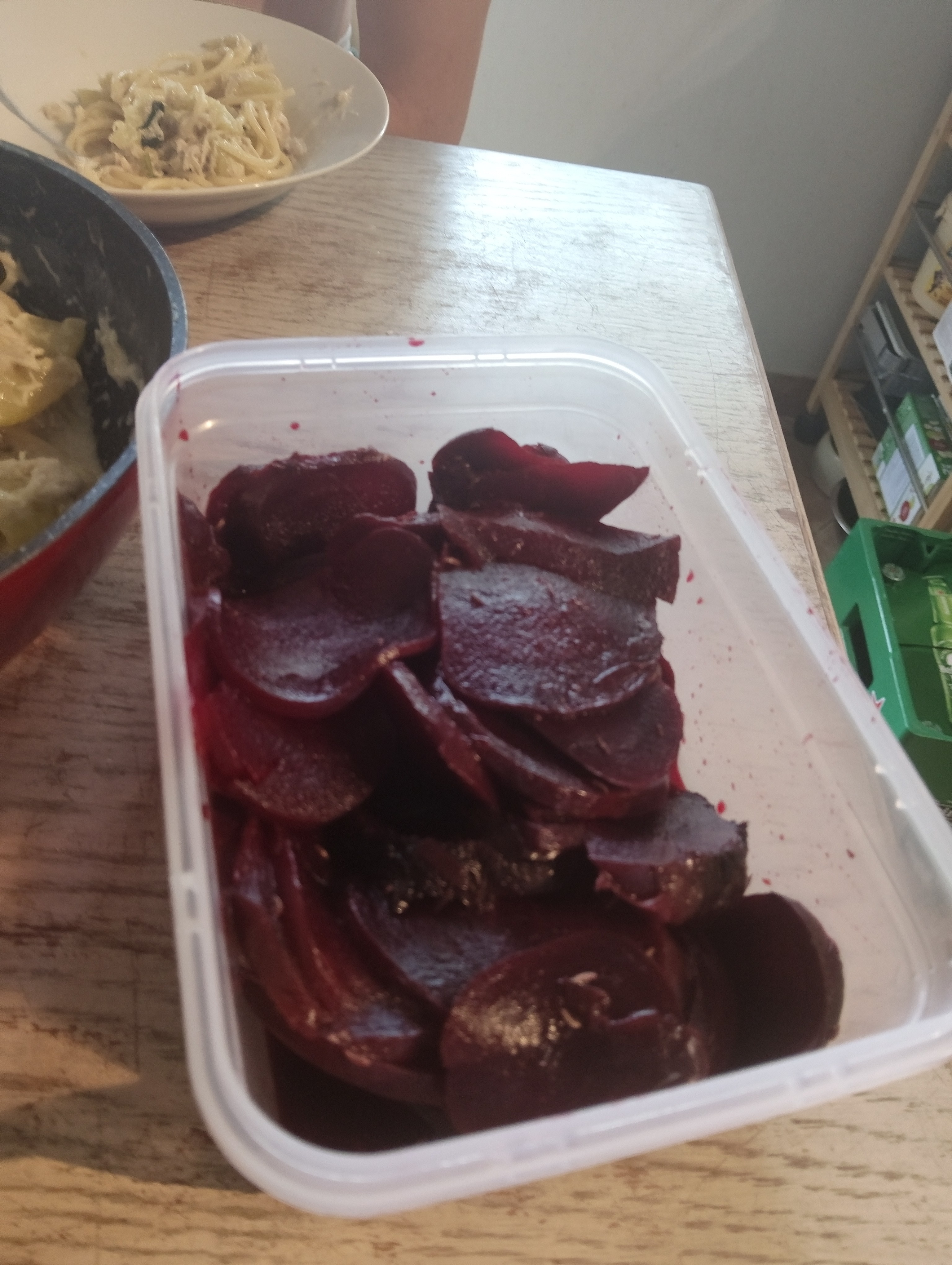Beetroot and Pasta Dish