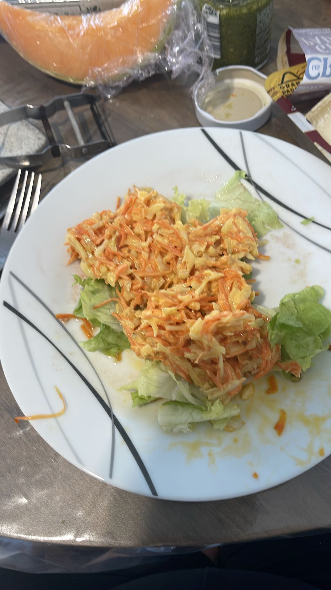 salade carottes-chou mayo