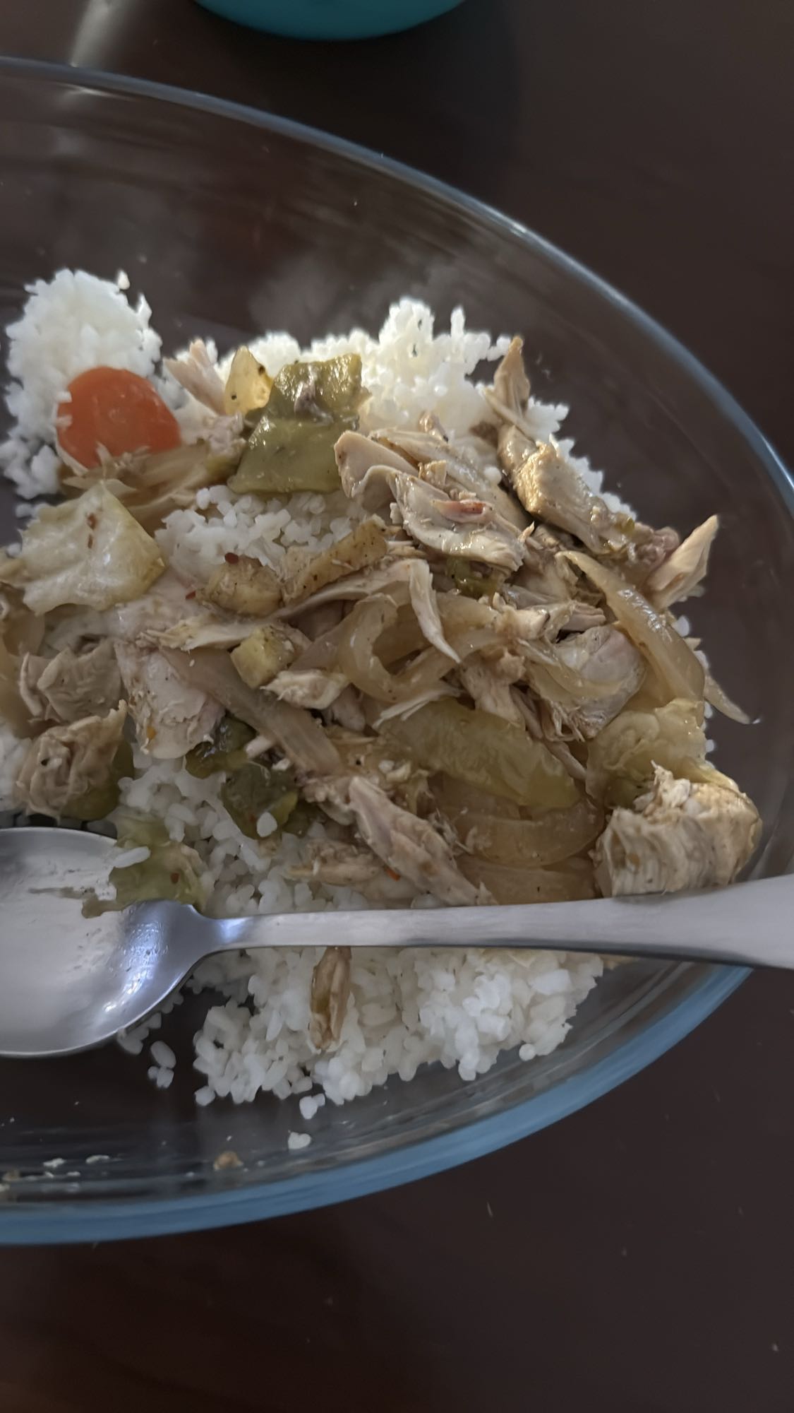 Pollo con arroz y verduras