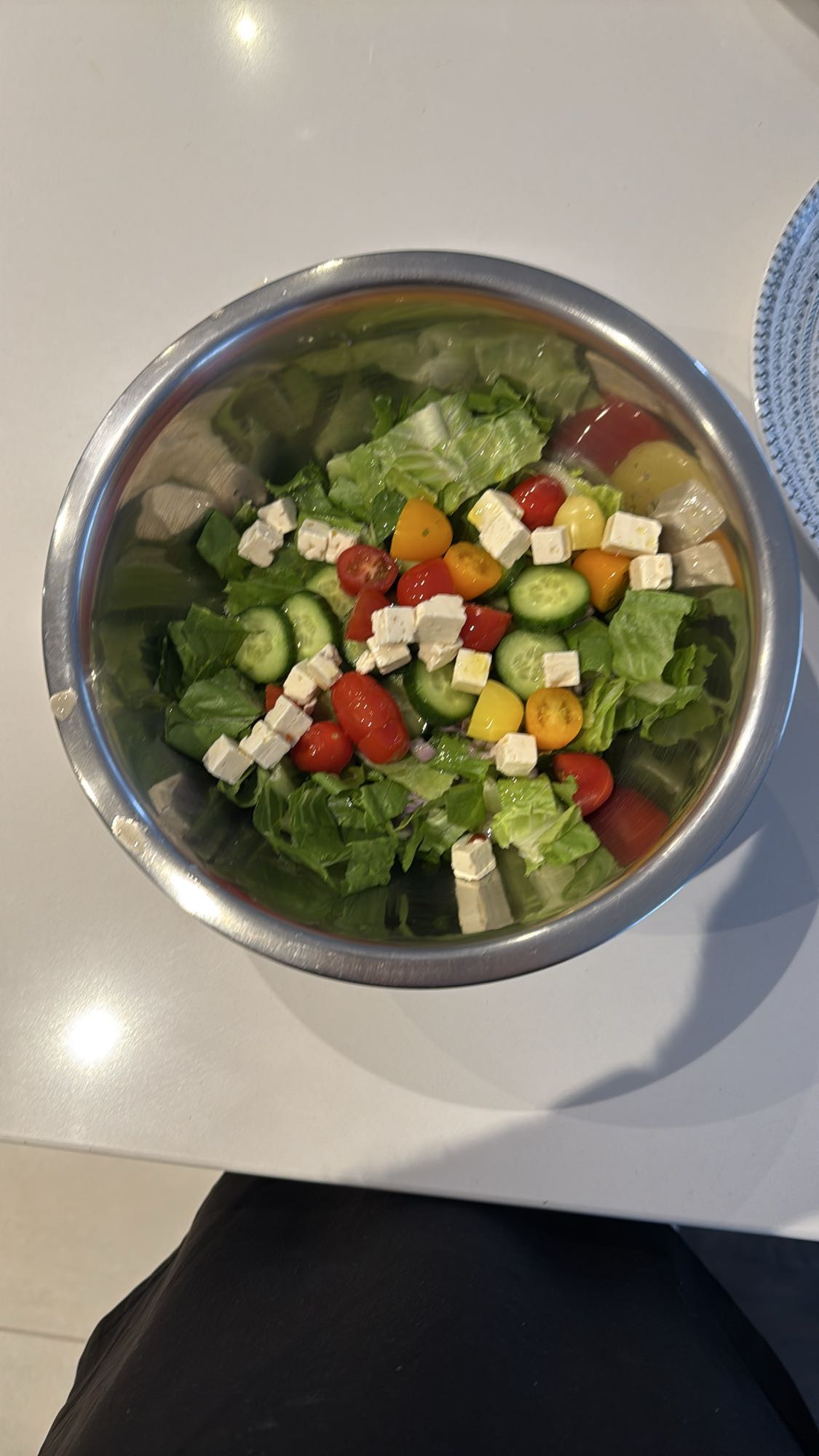 Salade grecque fraîche