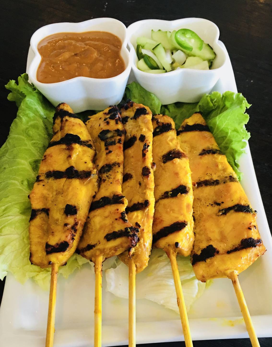 Chicken Satay Skewers