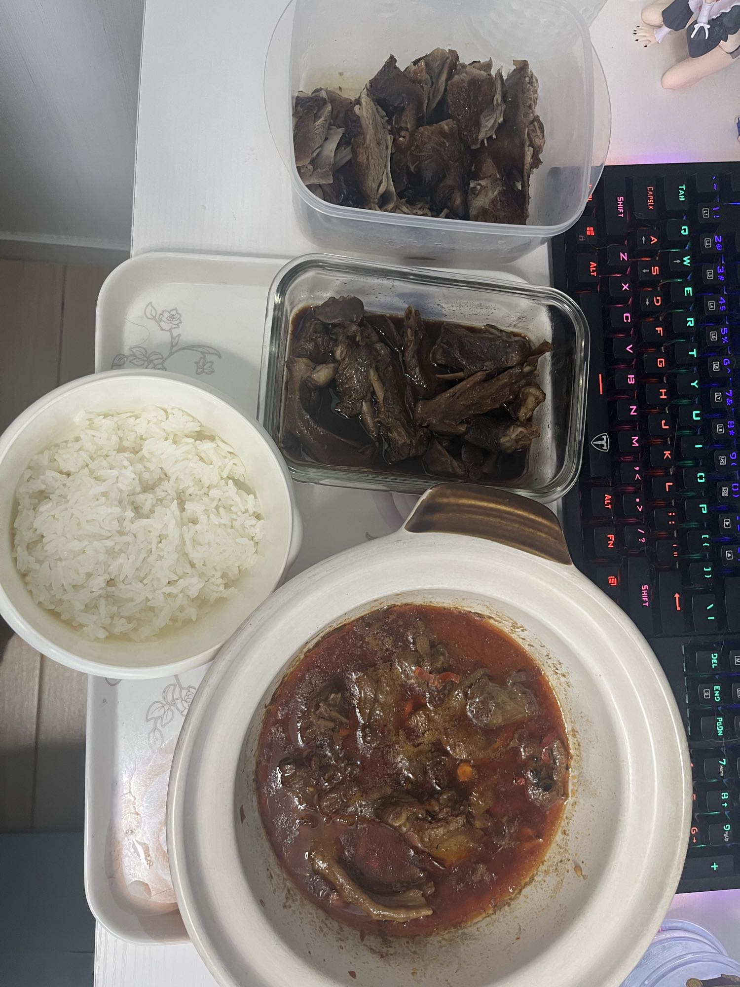 Braised Beef with Rice