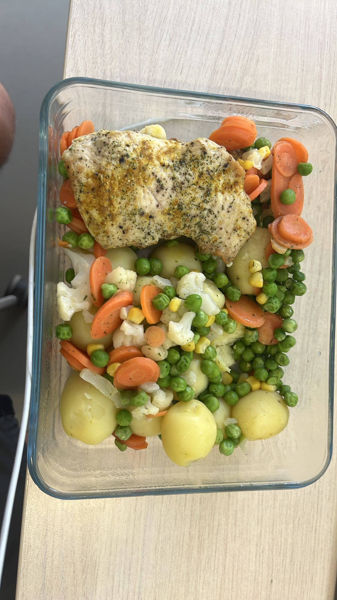 Kurczak z warzywami i ziemniakami