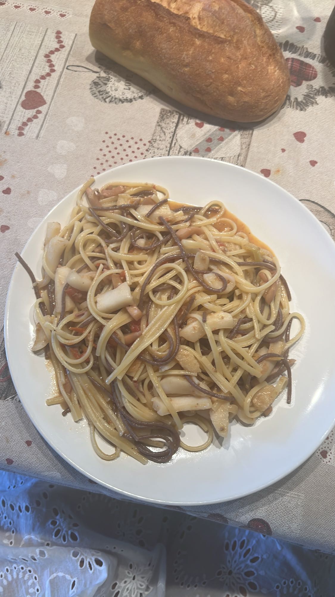 Paste cu fructe de mare