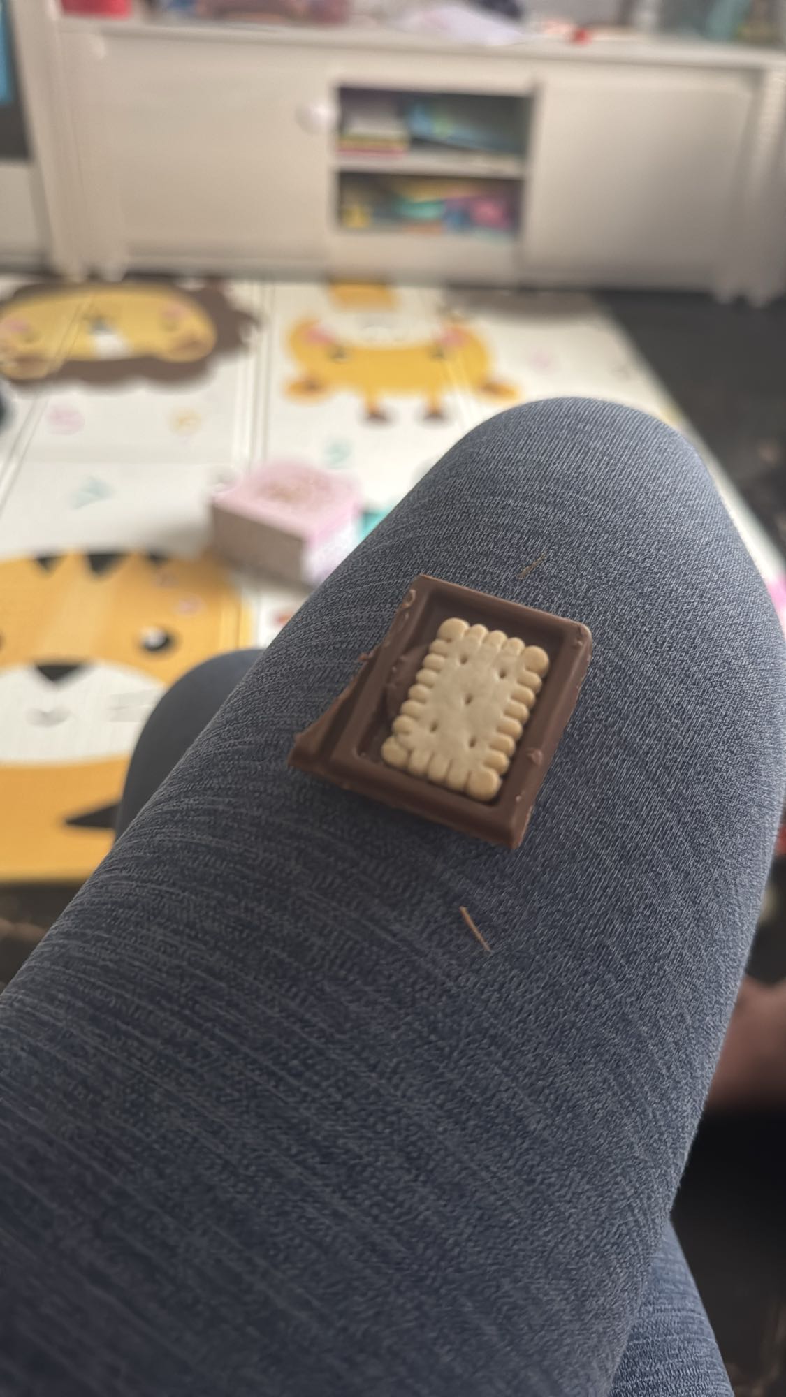 шоколад с печеньем