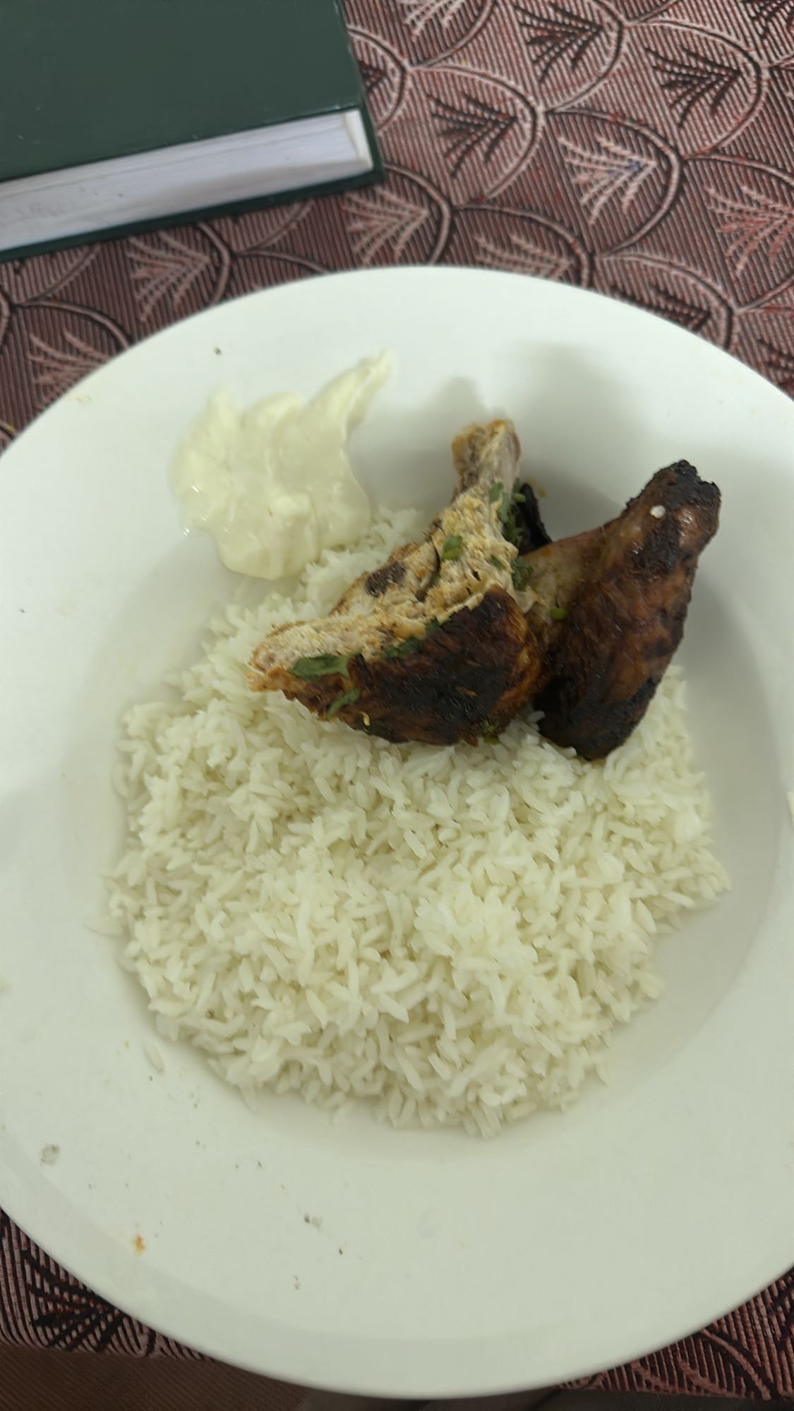 Grilled Chicken with Rice