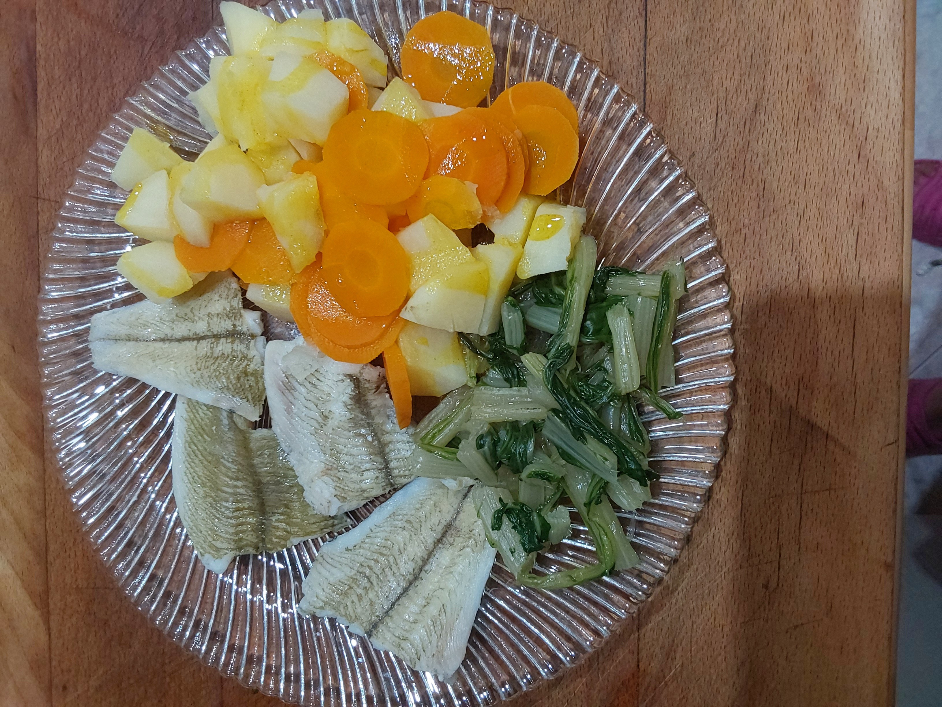 Steamed Fish & Veggies